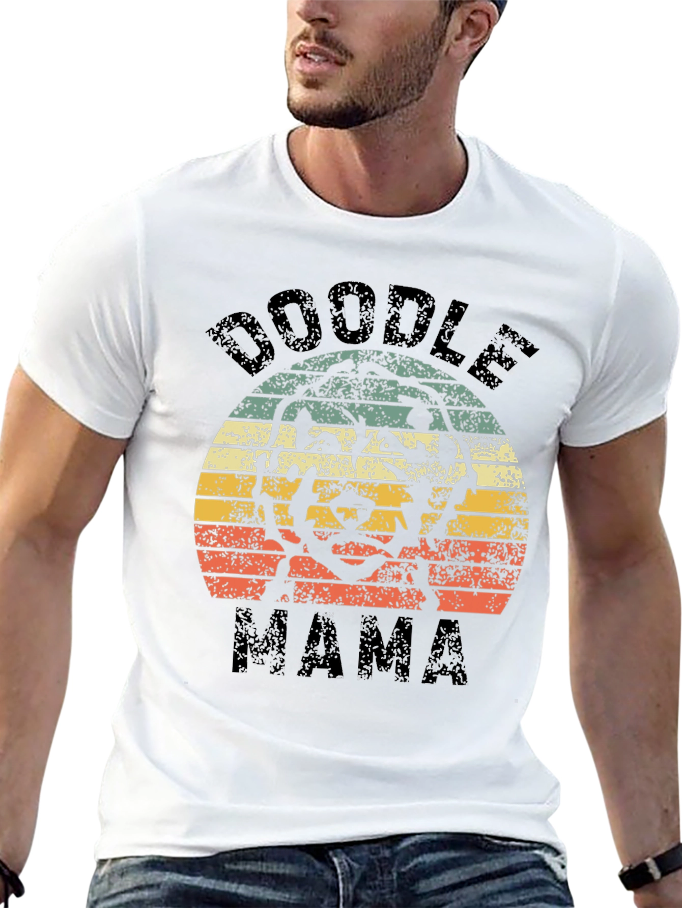 Doodle Mama Sunset Graphic Tee