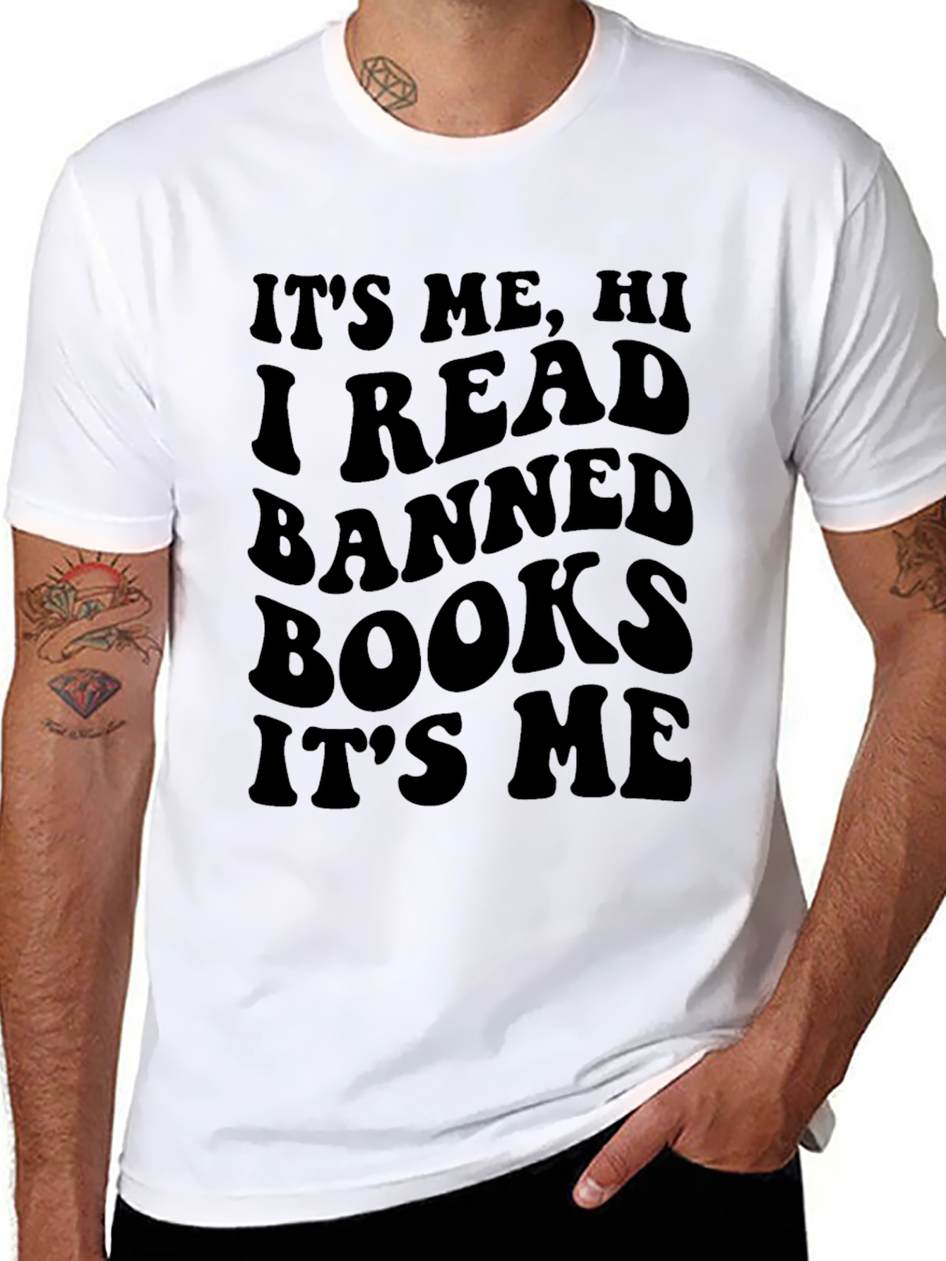 I Read Banned Books Graphic T-Shirt
