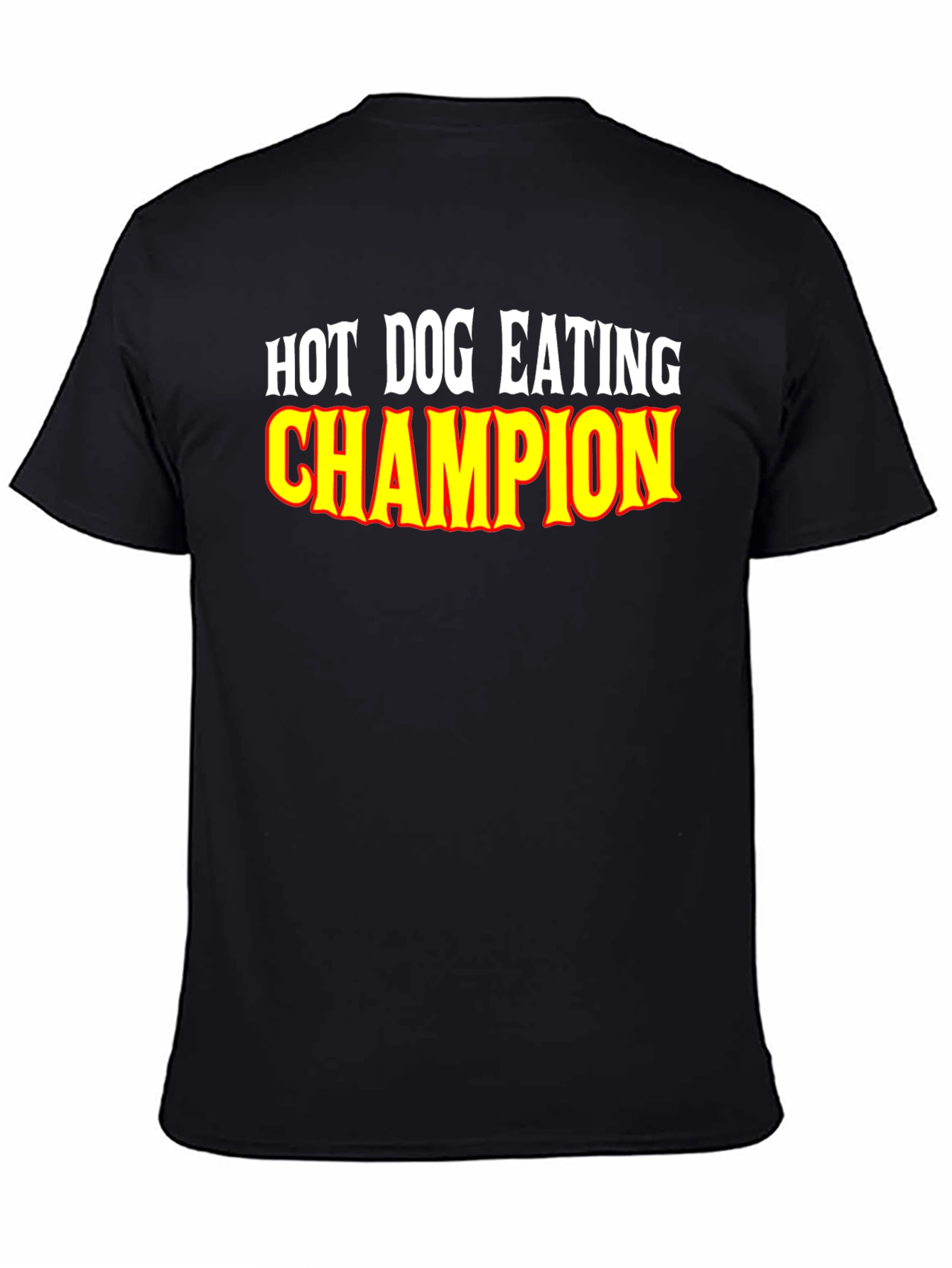 Hot Dog Eating Champion Graphic Tee