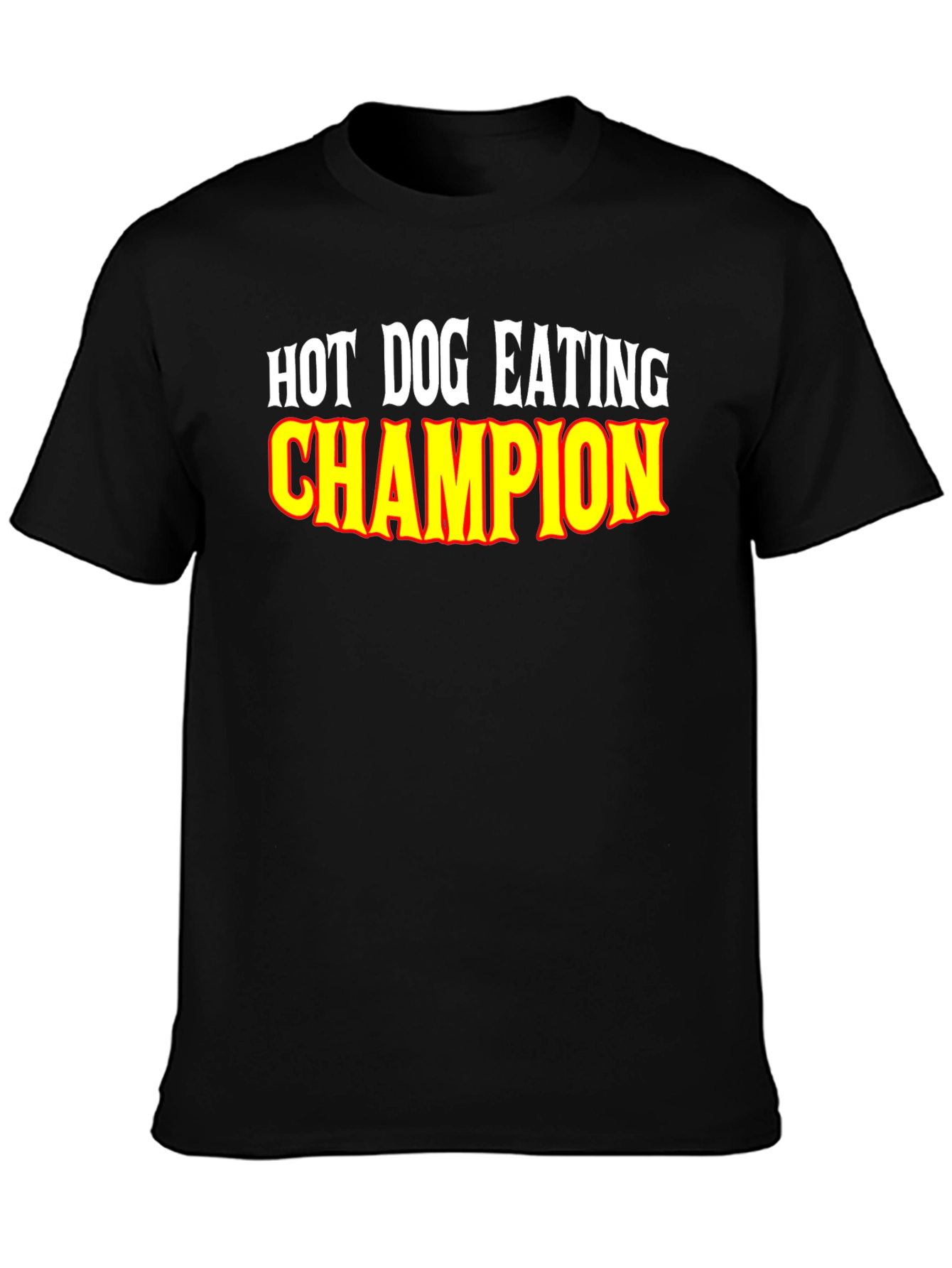 Hot Dog Eating Champion Graphic Tee