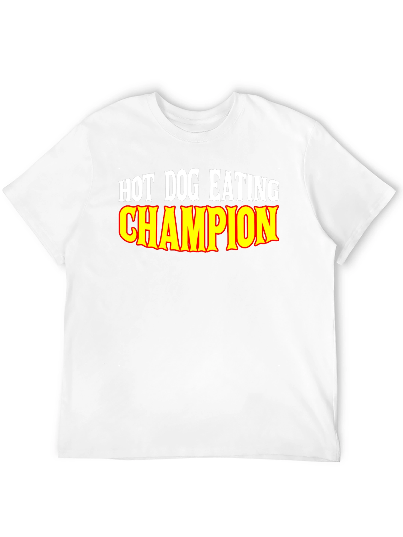 Hot Dog Eating Champion Graphic Tee