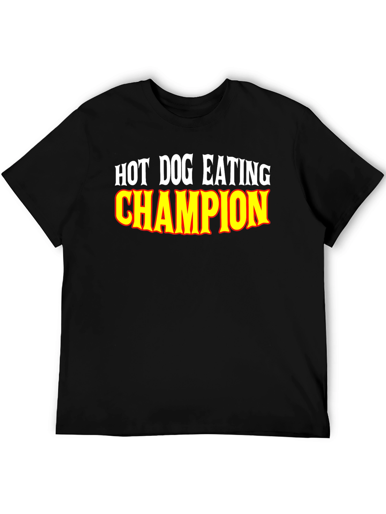 Hot Dog Eating Champion Graphic Tee