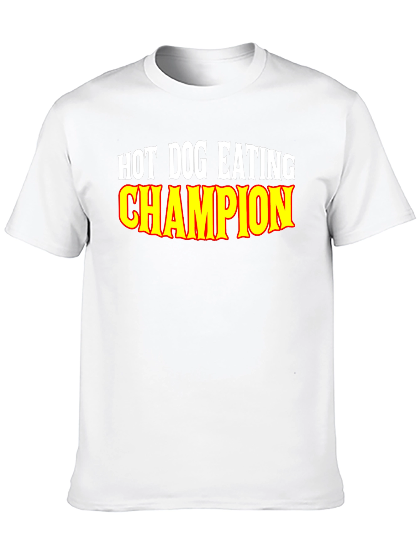 Hot Dog Eating Champion Graphic Tee