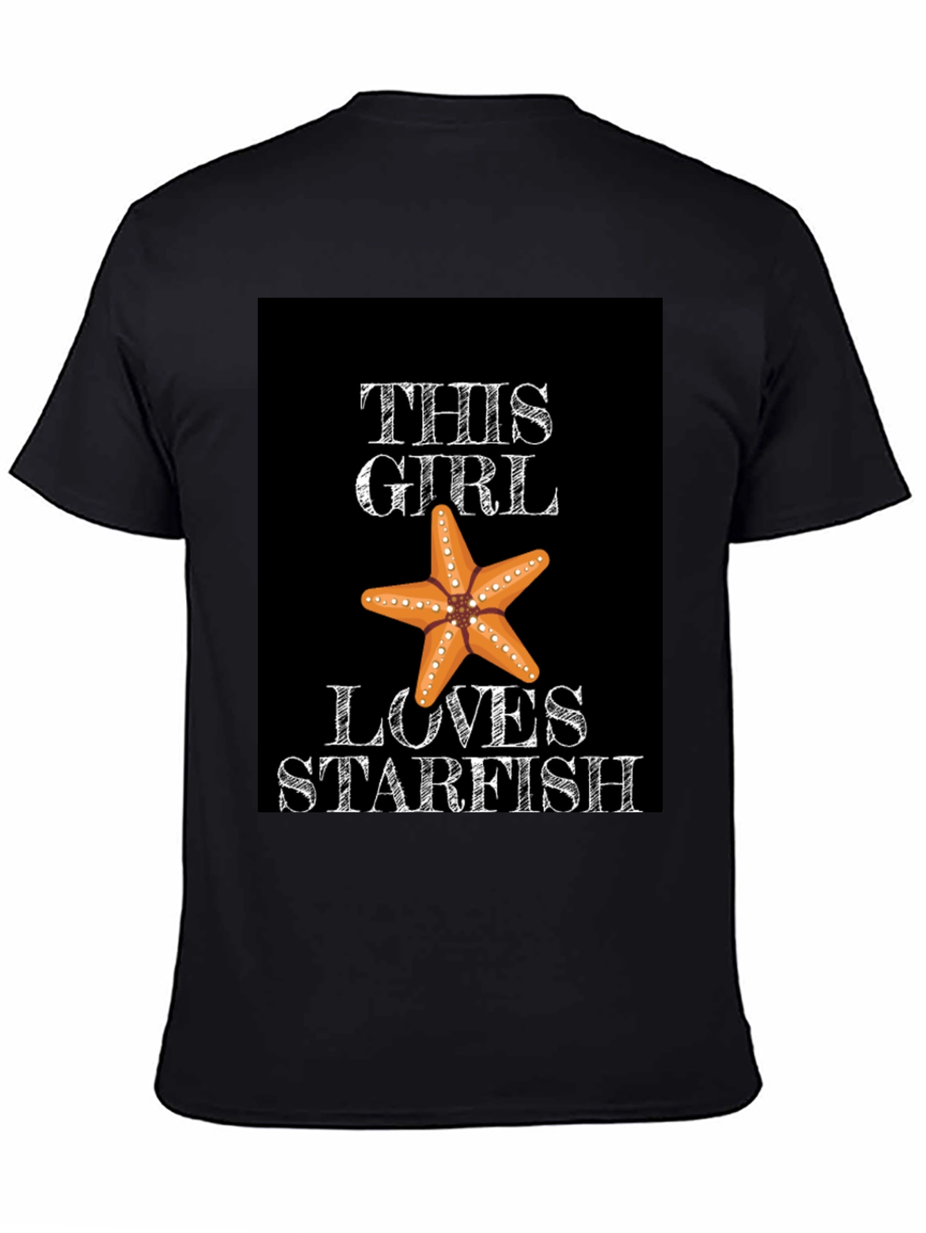 This Girl Loves Starfish Graphic Tee