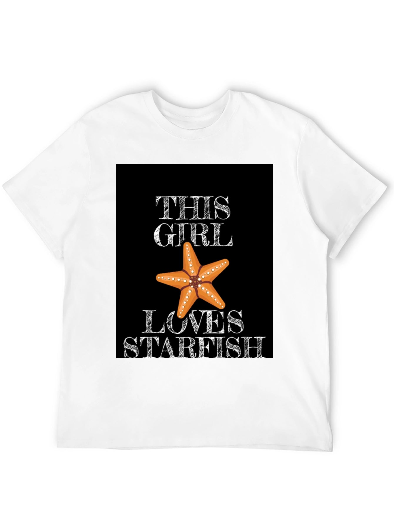 This Girl Loves Starfish Graphic Tee