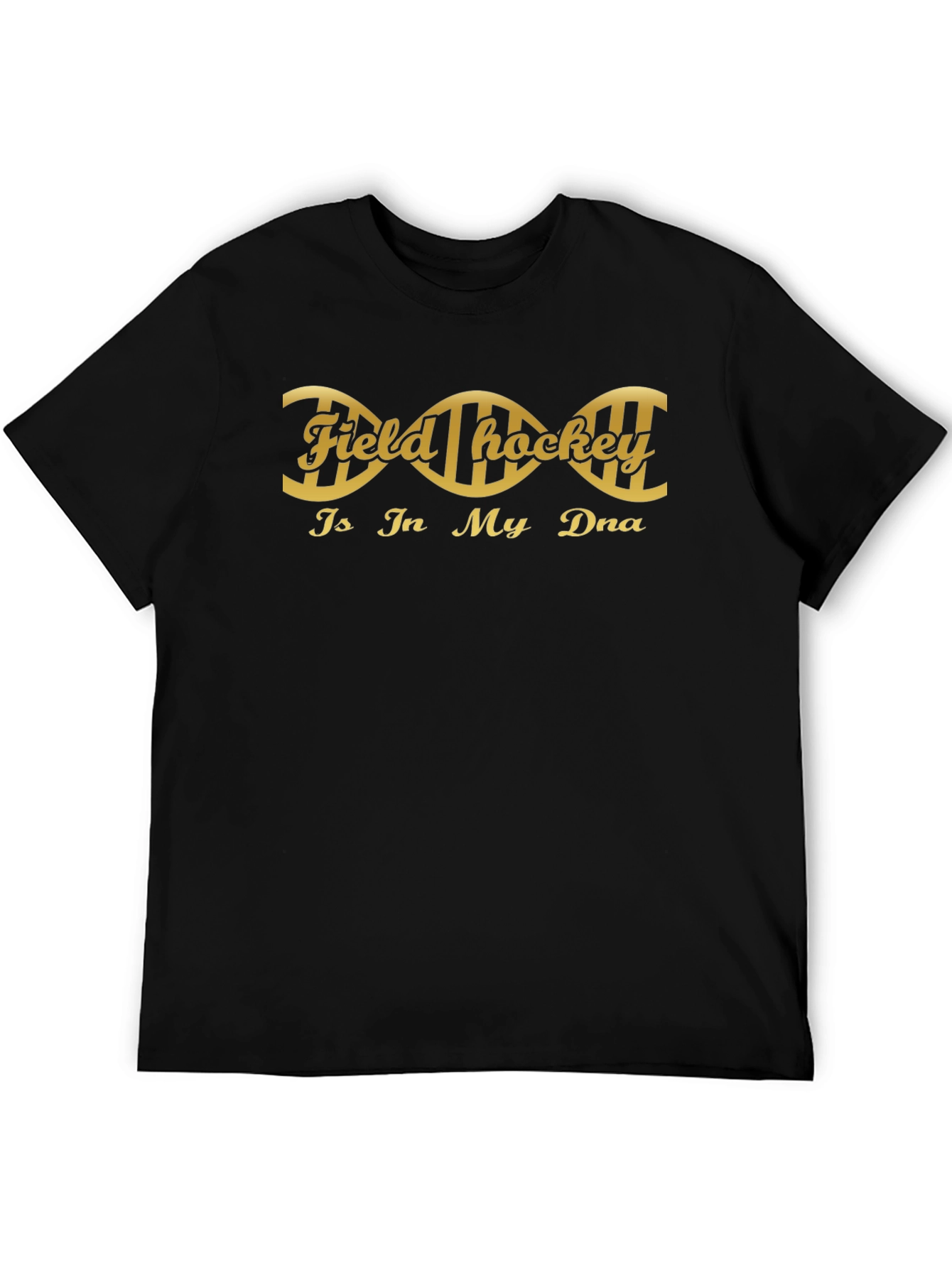Field Hockey DNA T-Shirt - Black