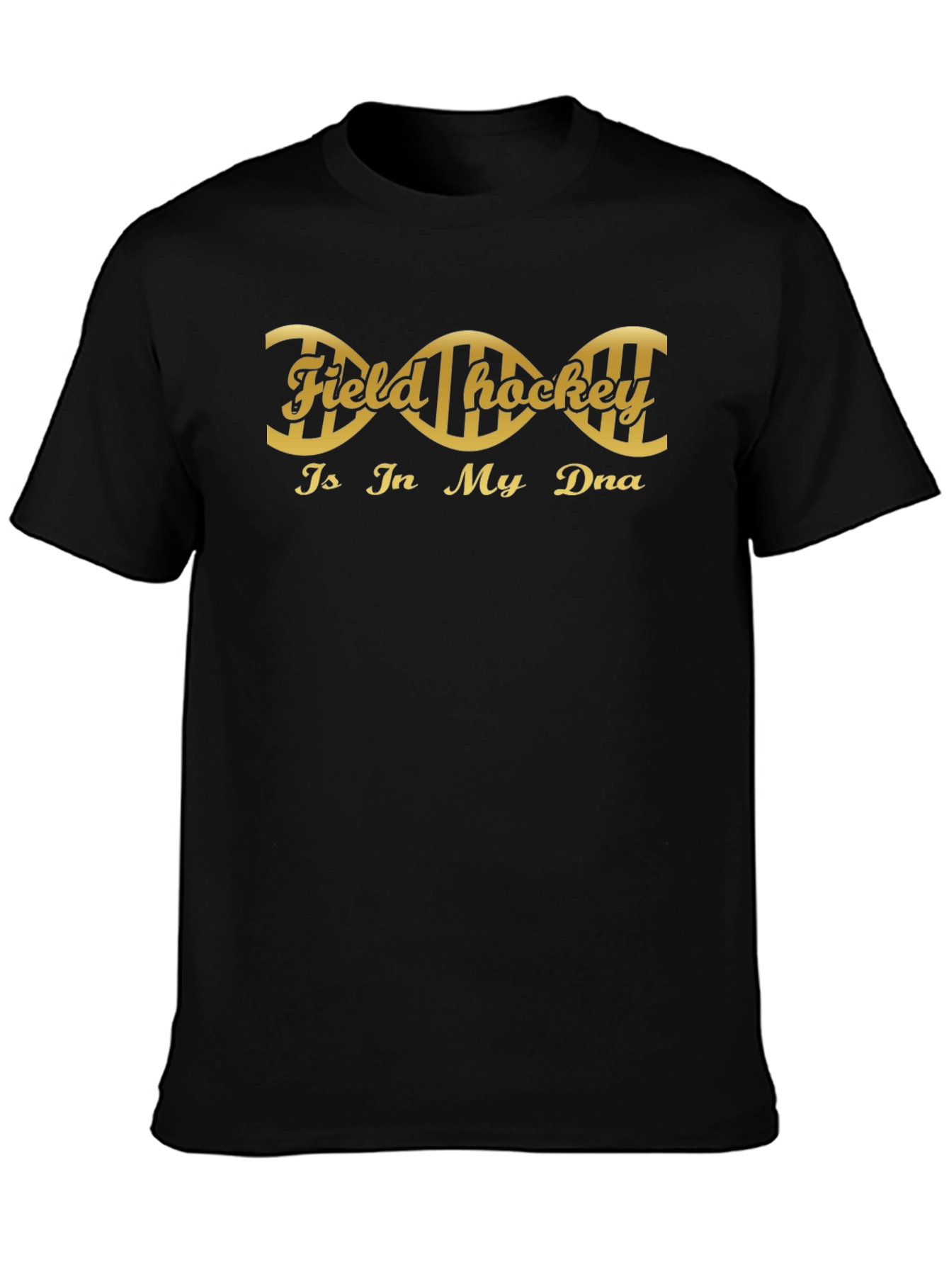 Field Hockey DNA T-Shirt - Black