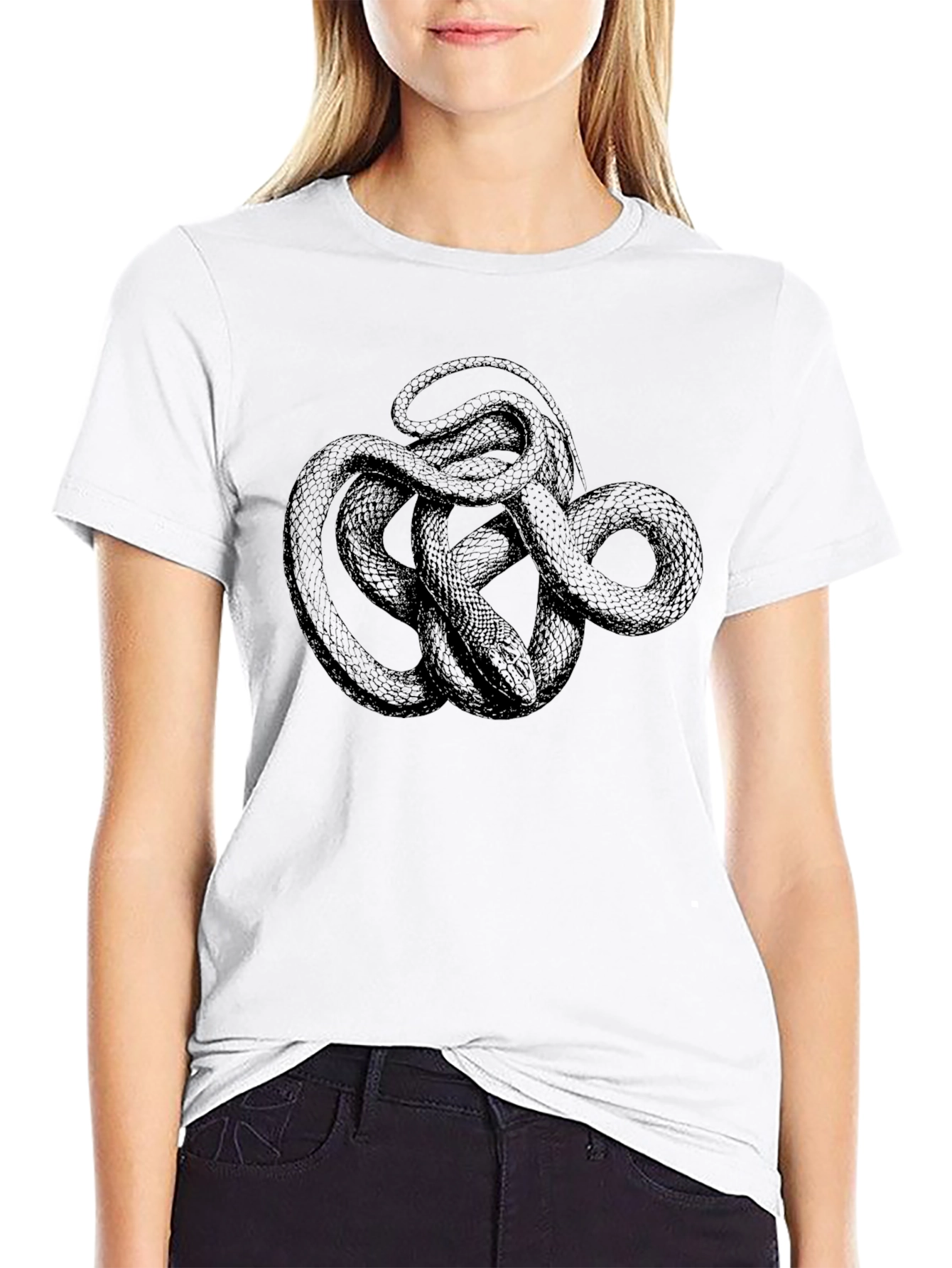 Black Snake Graphic Tee - Unisex
