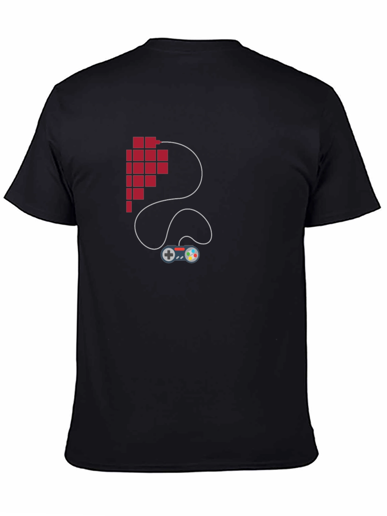 Pixel Heart Controller T-Shirt - Gamer Style
