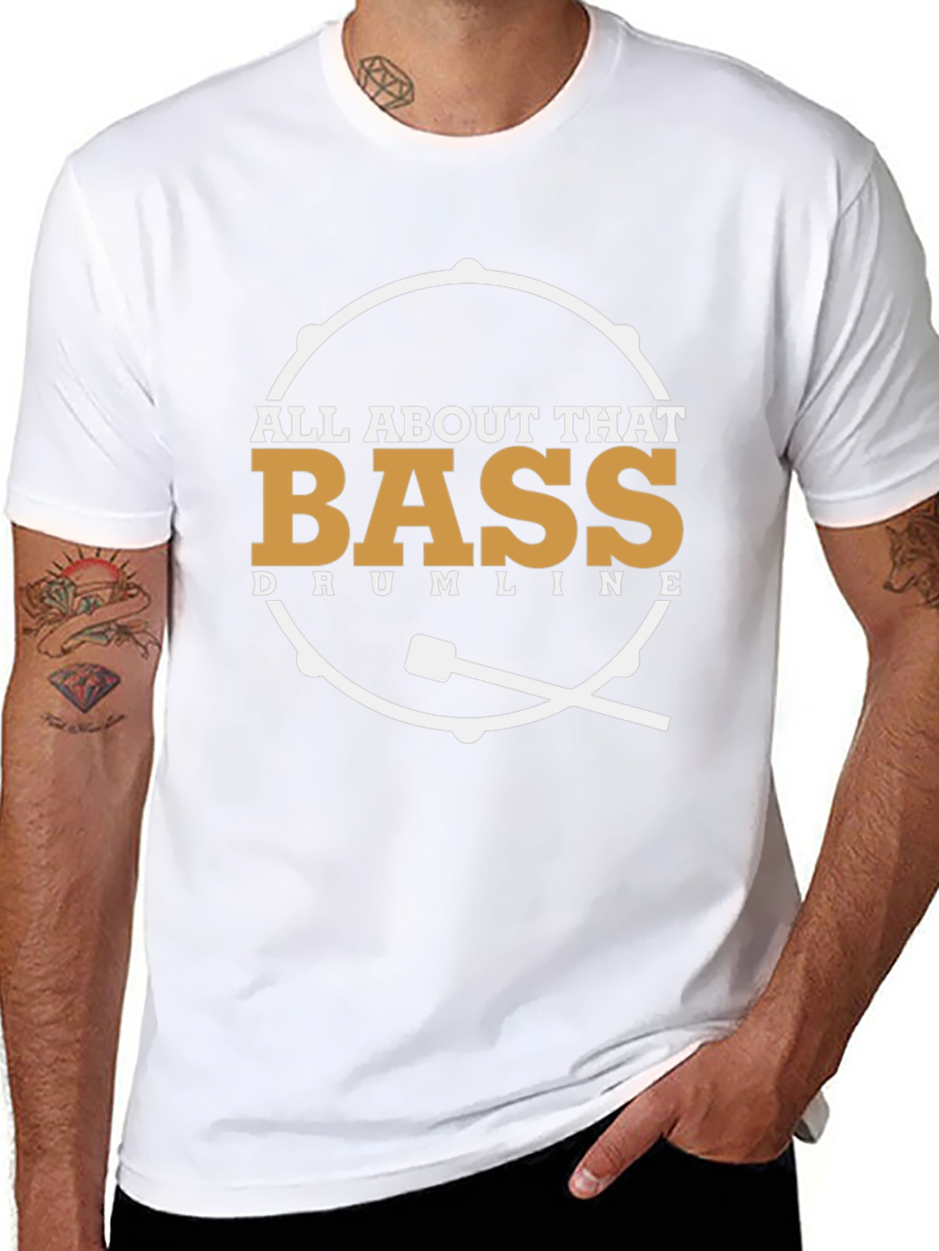 All About That Bass Drumline T-Shirt
