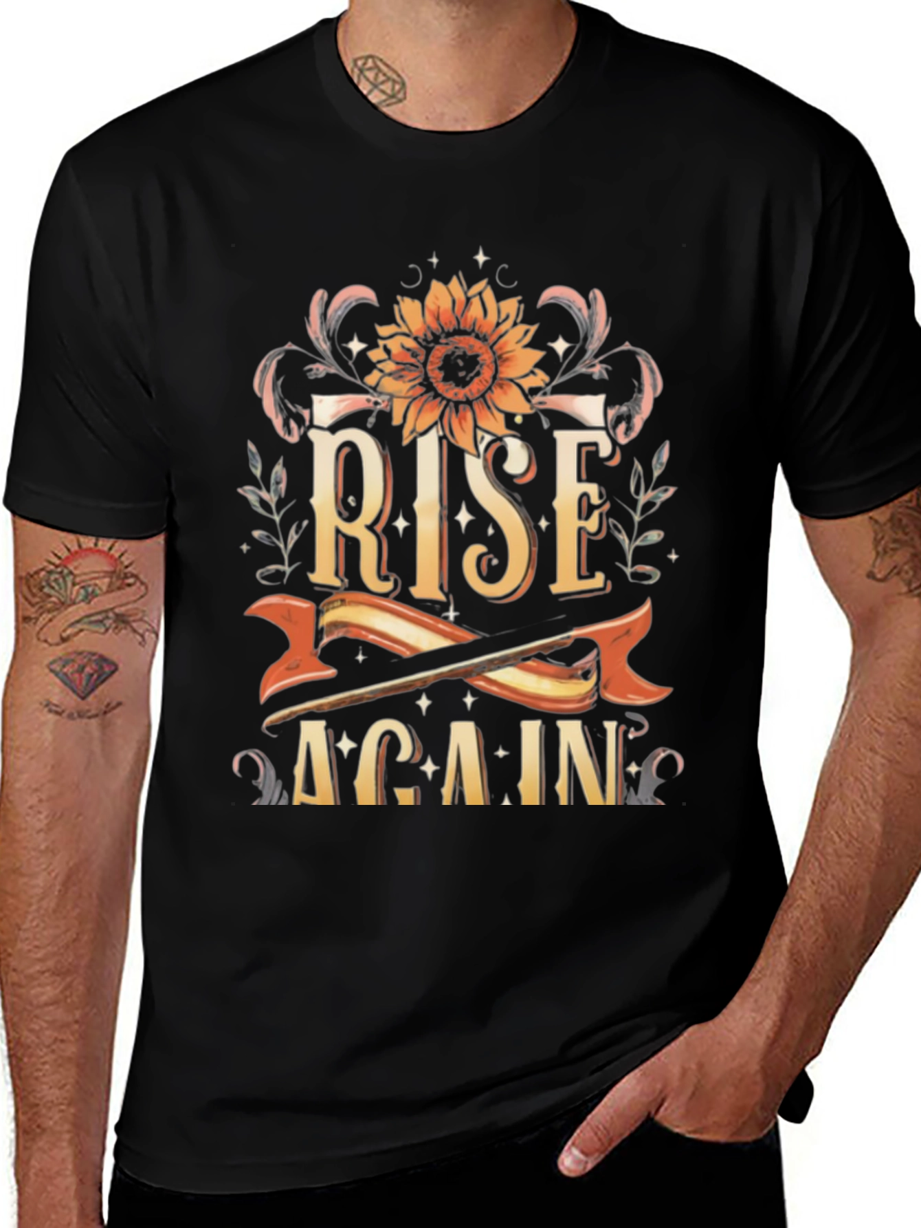 Rise Again Graphic Tee - Stylish Comfort