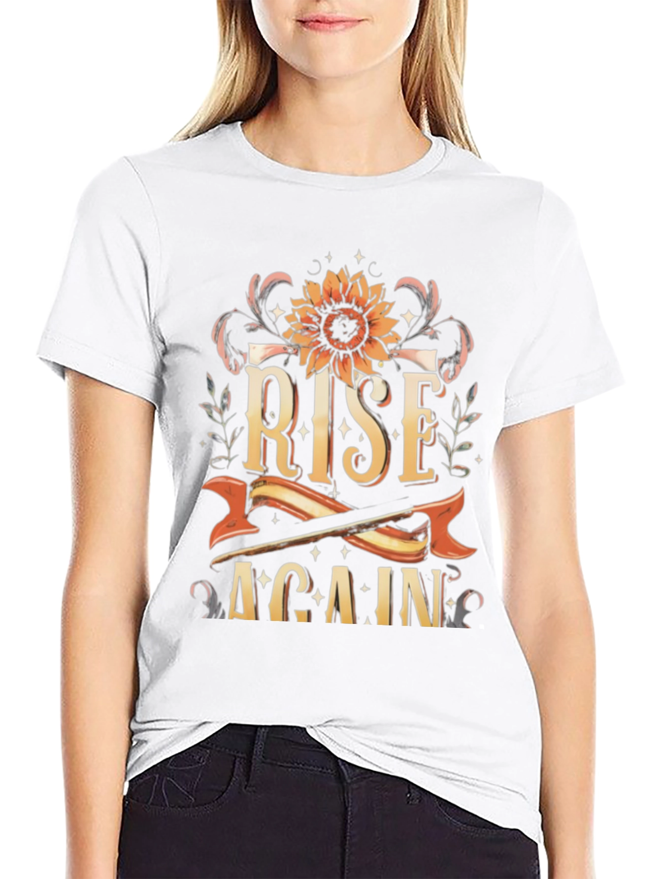 Rise Again Graphic Tee - Stylish Comfort