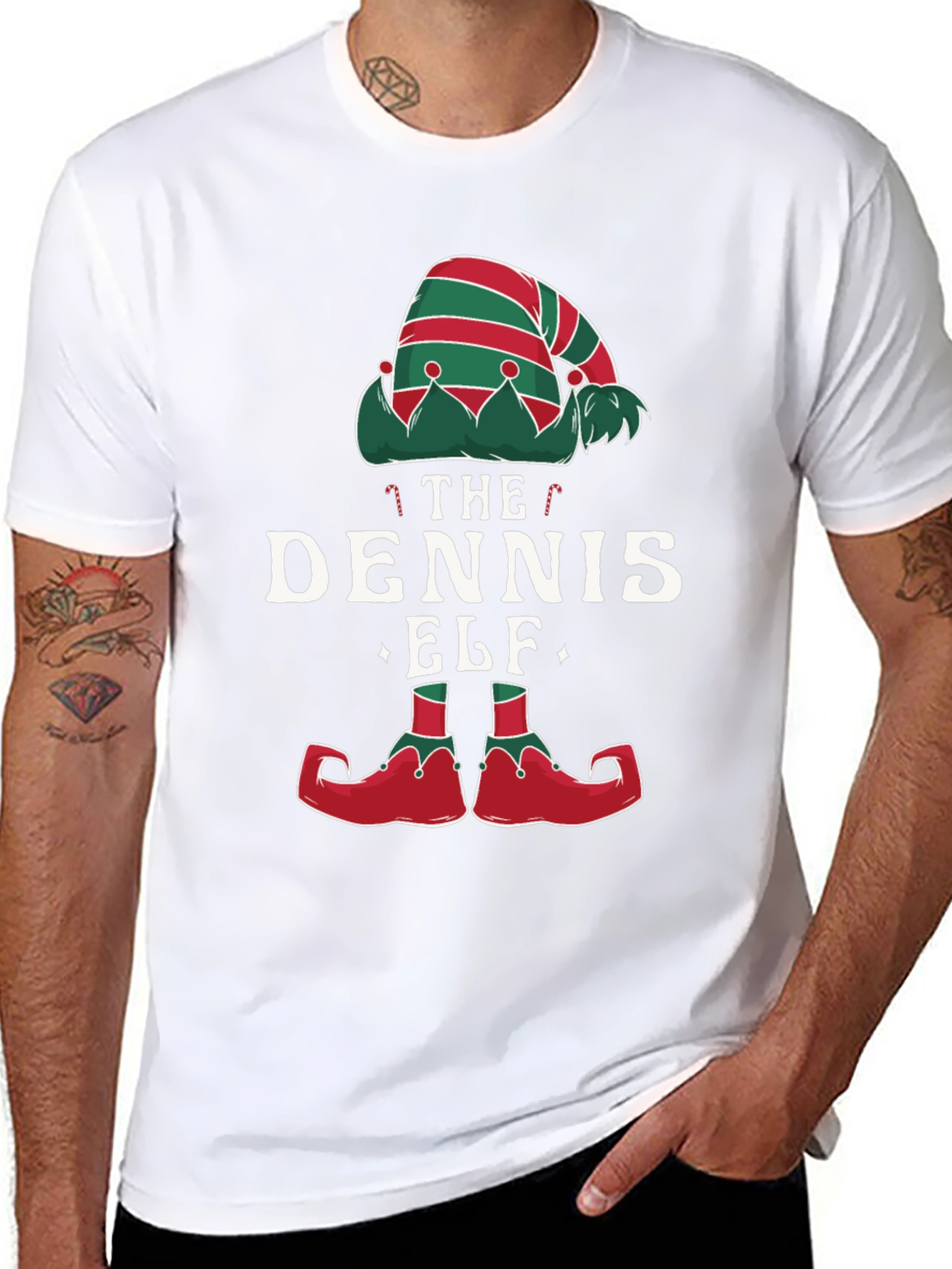 The Dennis Elf Funny Christmas Shirt