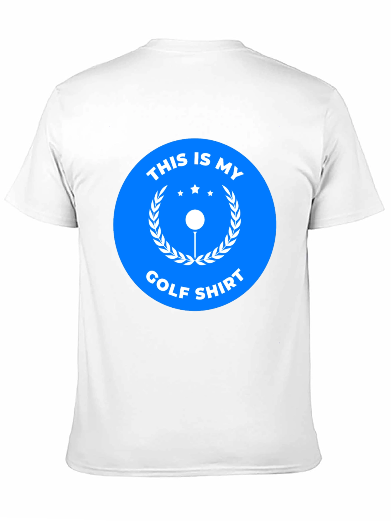 This is My Golf Shirt - Mens Black Tee
