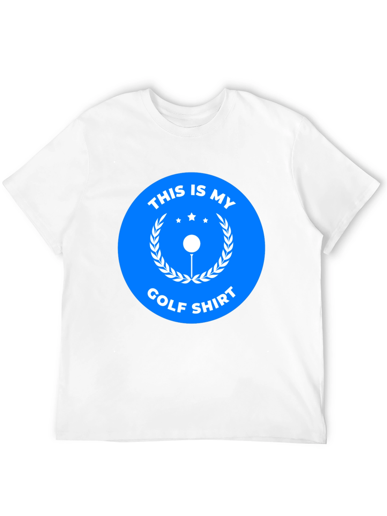 This is My Golf Shirt - Mens Black Tee