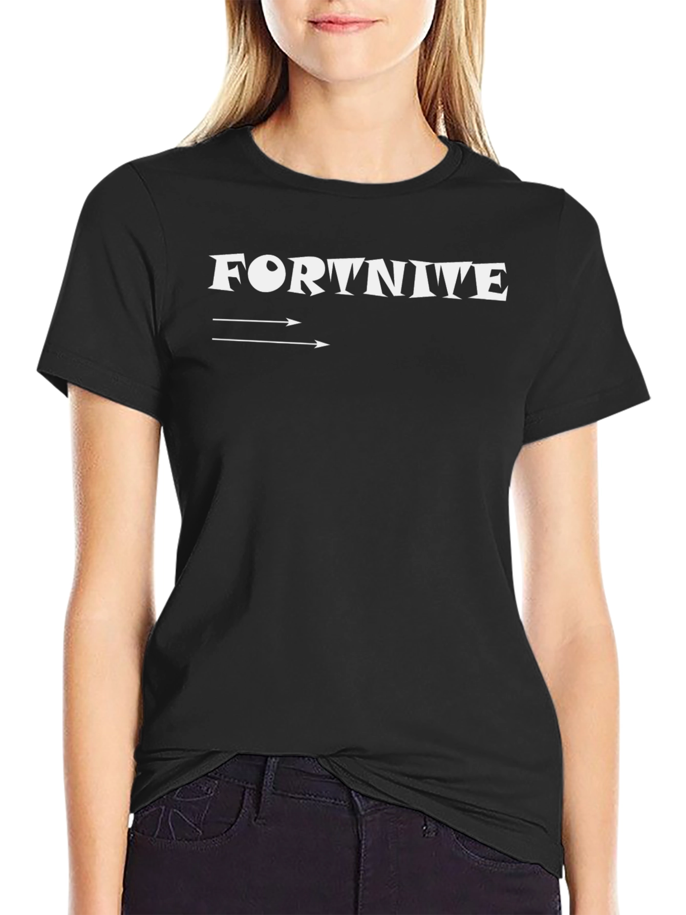 Fortnite Graphic Tee - Black Casual T-Shirt
