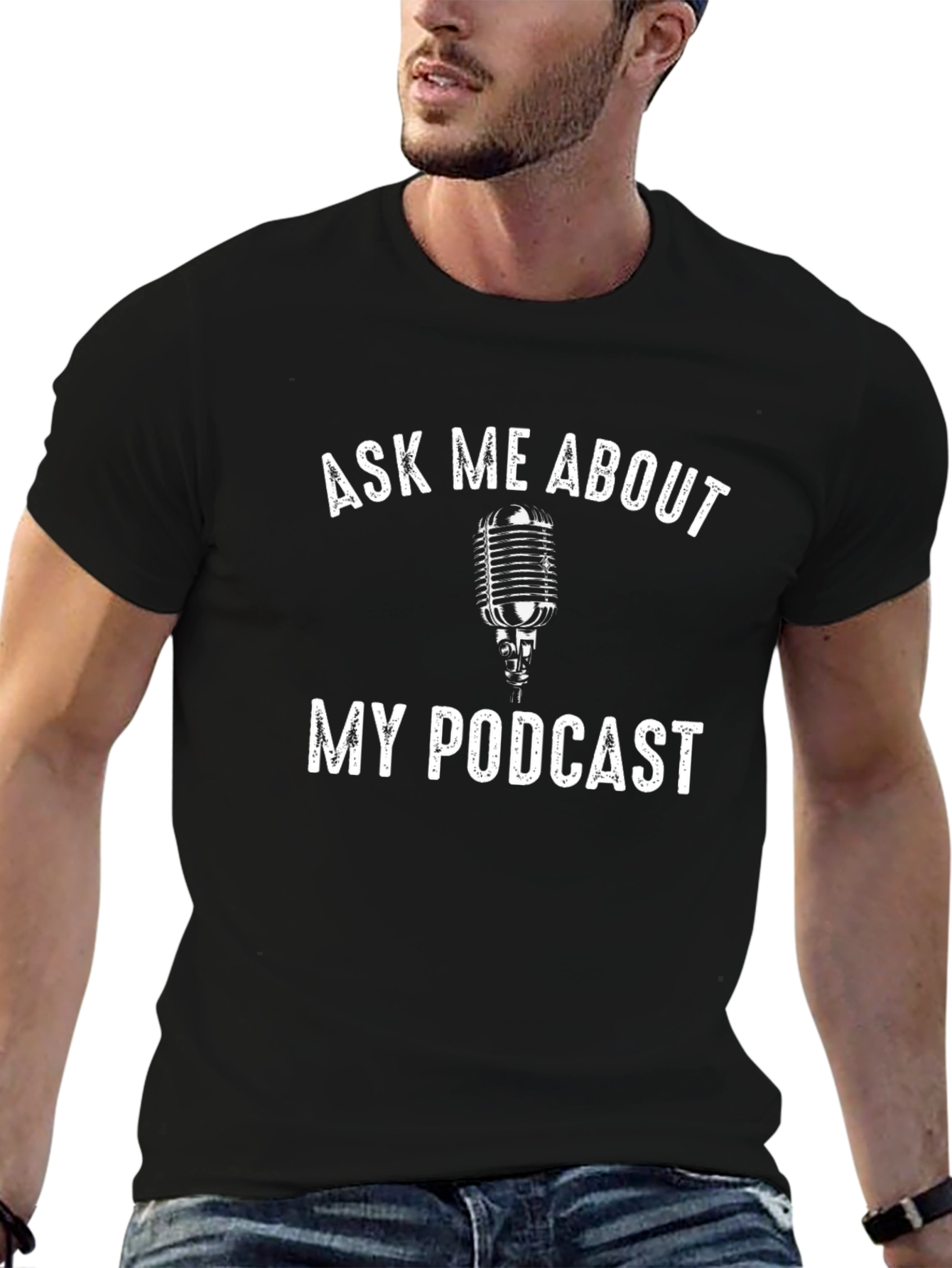 Ask Me About My Podcast T-Shirt
