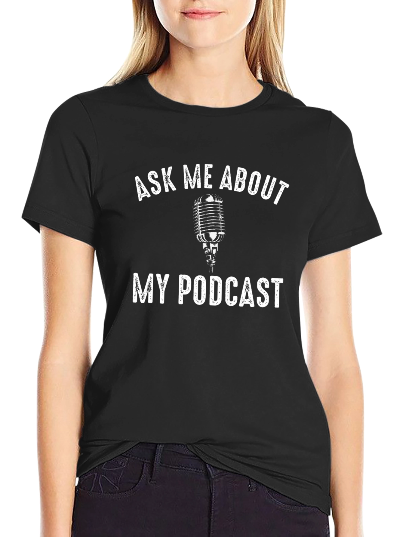 Ask Me About My Podcast T-Shirt