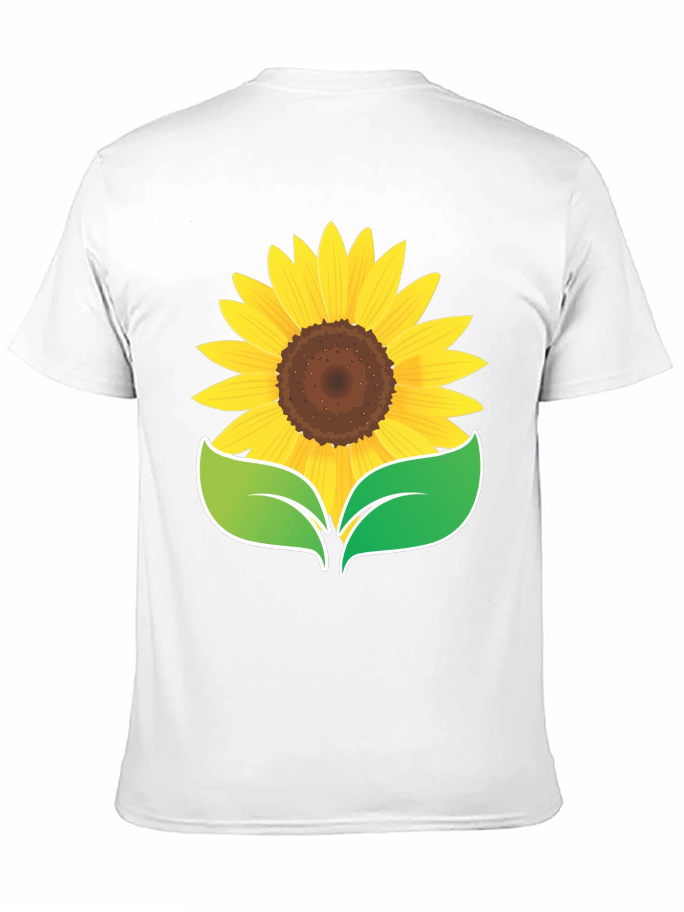 Sunflower Graphic Black T-Shirt