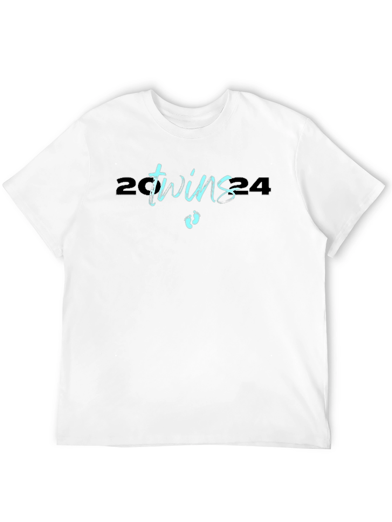 Twins 2024 Graphic Tee - New Parent Gift