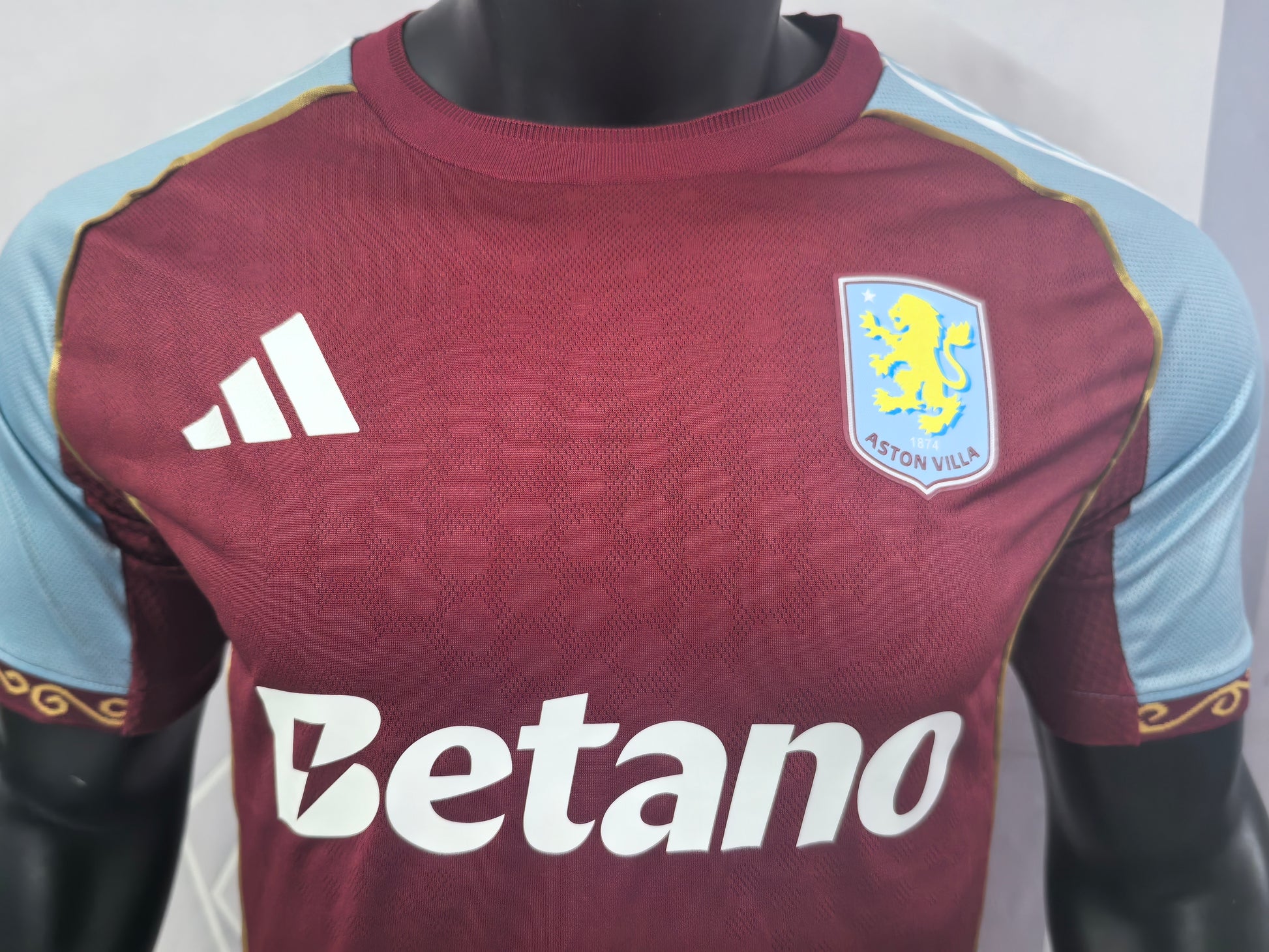 Aston Villa 25-26 Home Player Version Soccer Jersey