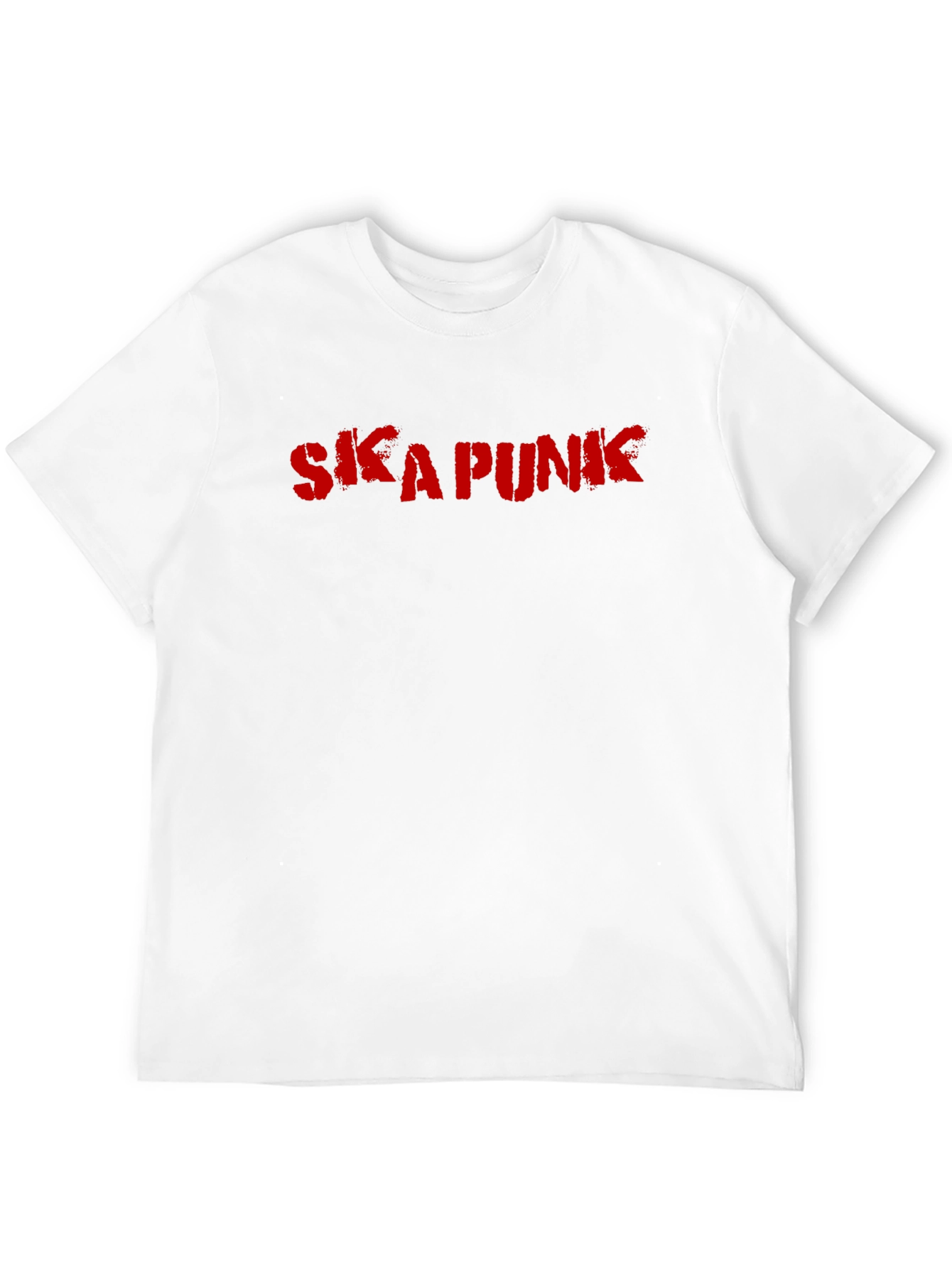 Ska Punk Graphic T-Shirt - Black Cotton Tee