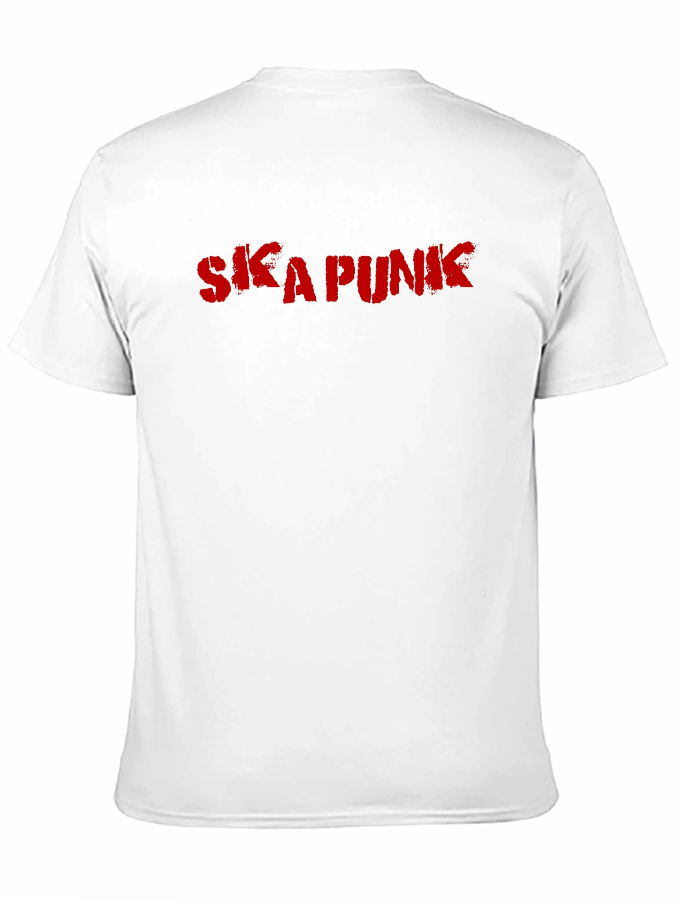 Ska Punk Graphic T-Shirt - Black Cotton Tee