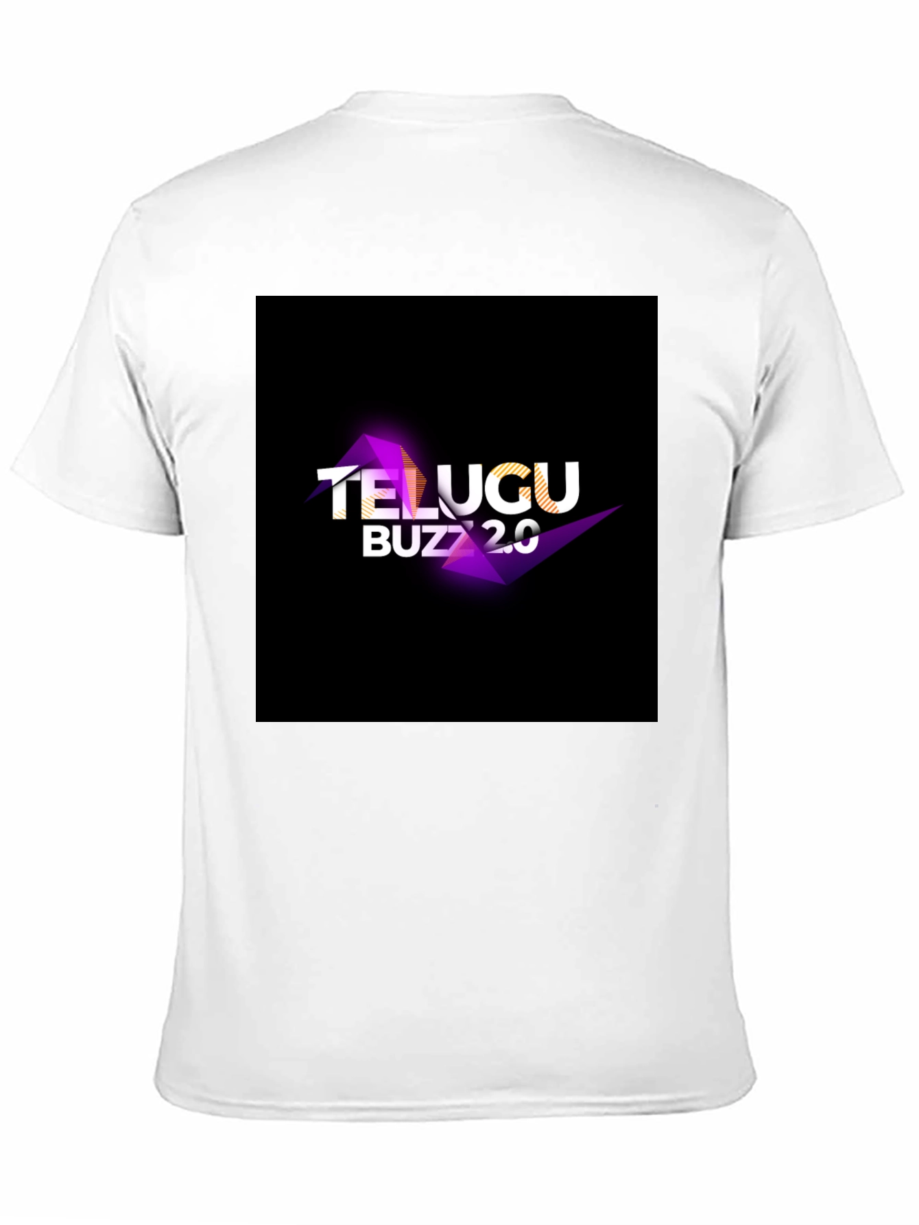 Telugu Buzz 2.0 Graphic Tee - Stylish Black T-Shirt