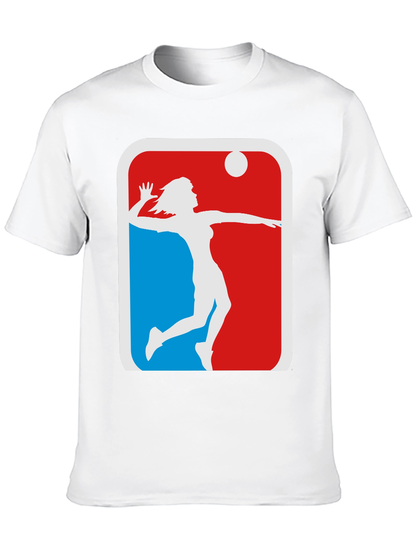 Volleyball Player Graphic T-Shirt