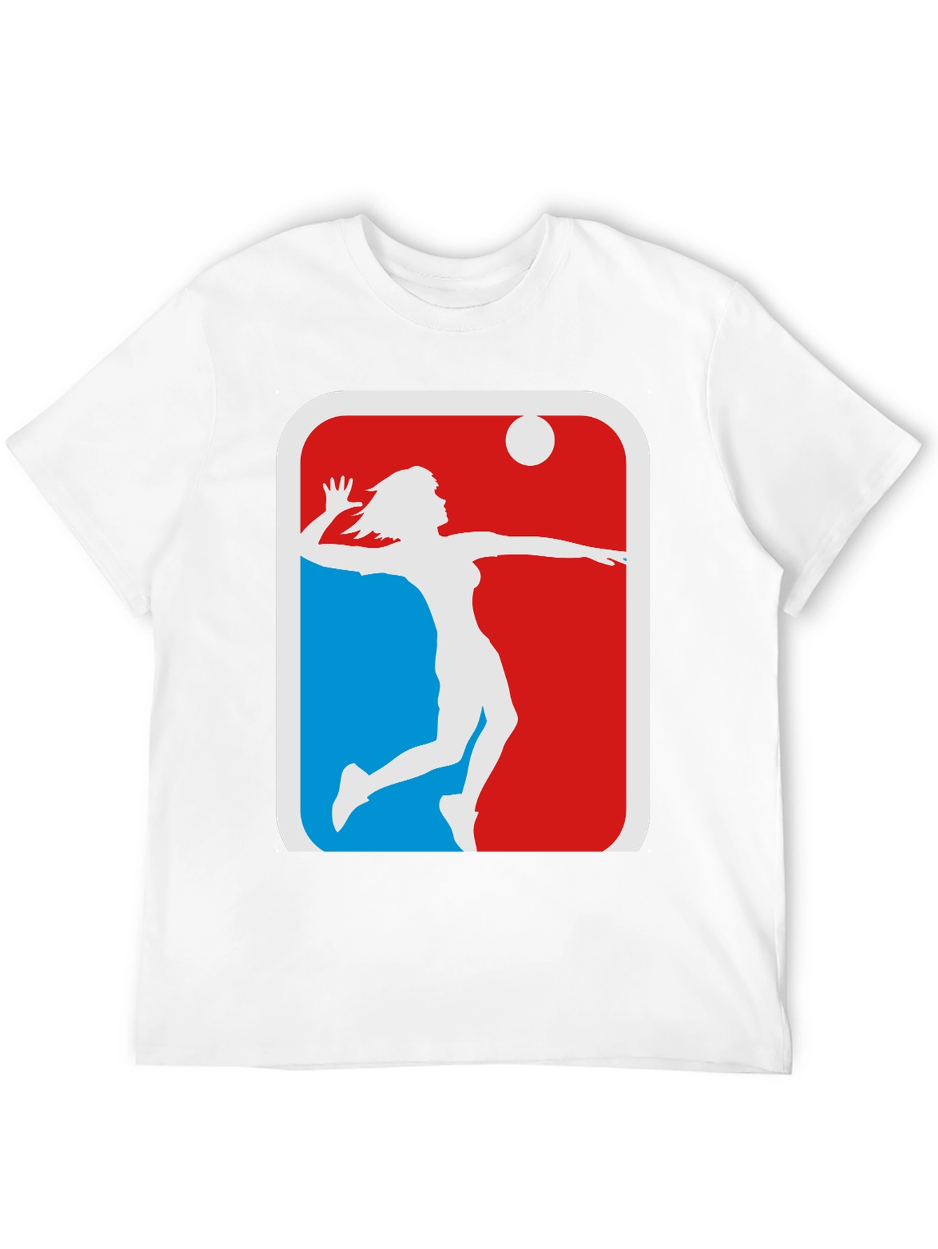 Volleyball Player Graphic T-Shirt