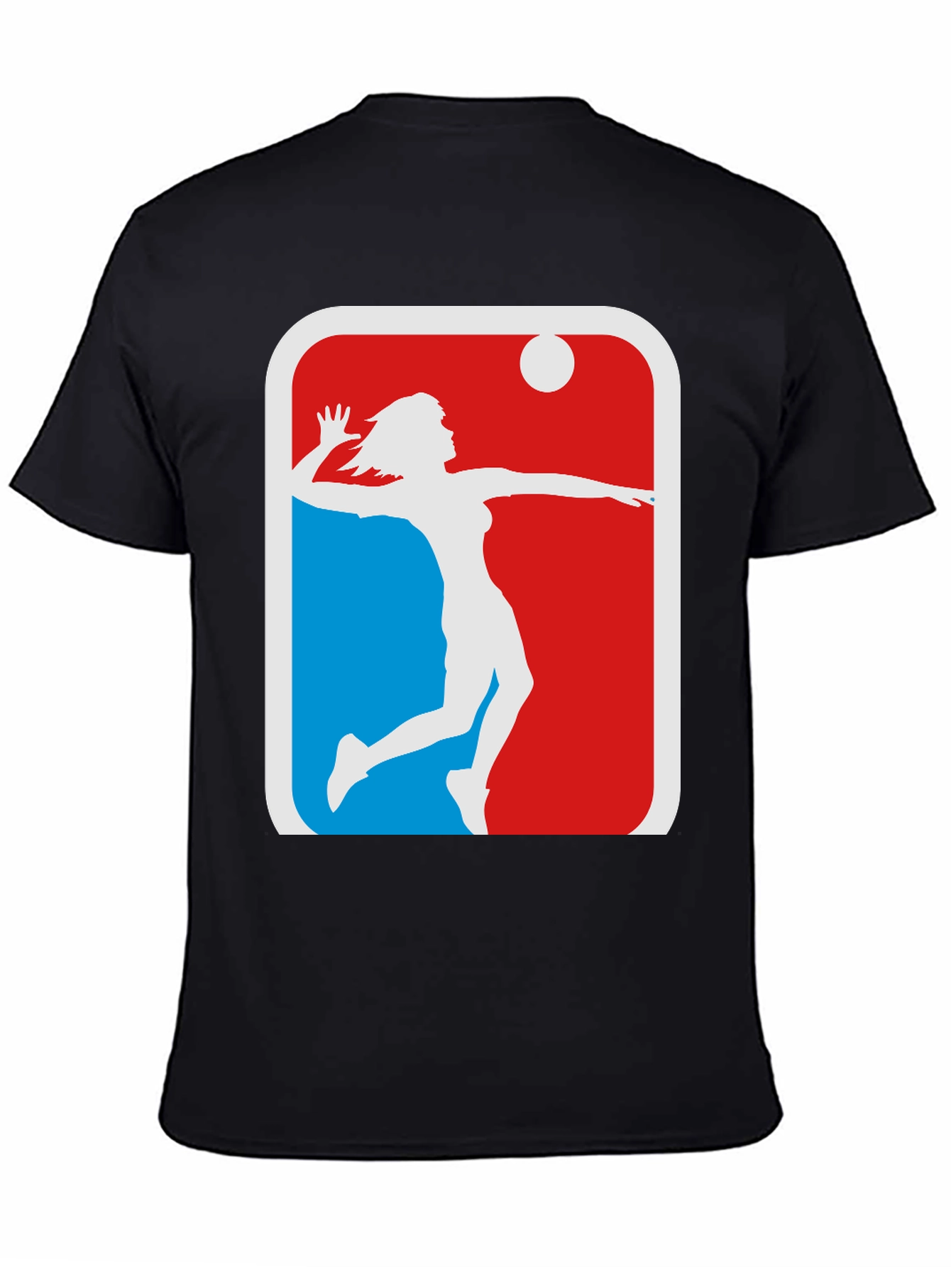 Volleyball Player Graphic T-Shirt