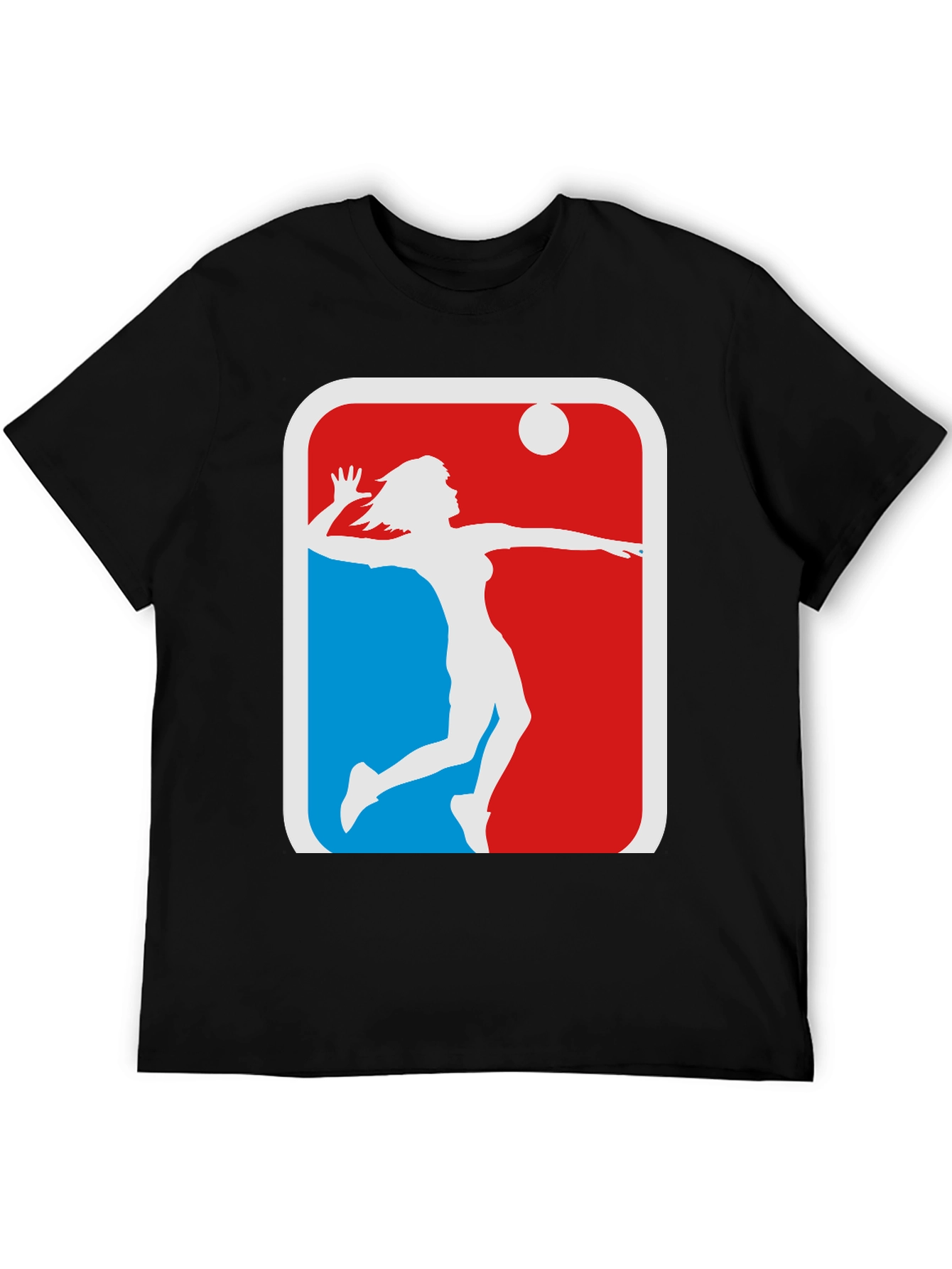 Volleyball Player Graphic T-Shirt