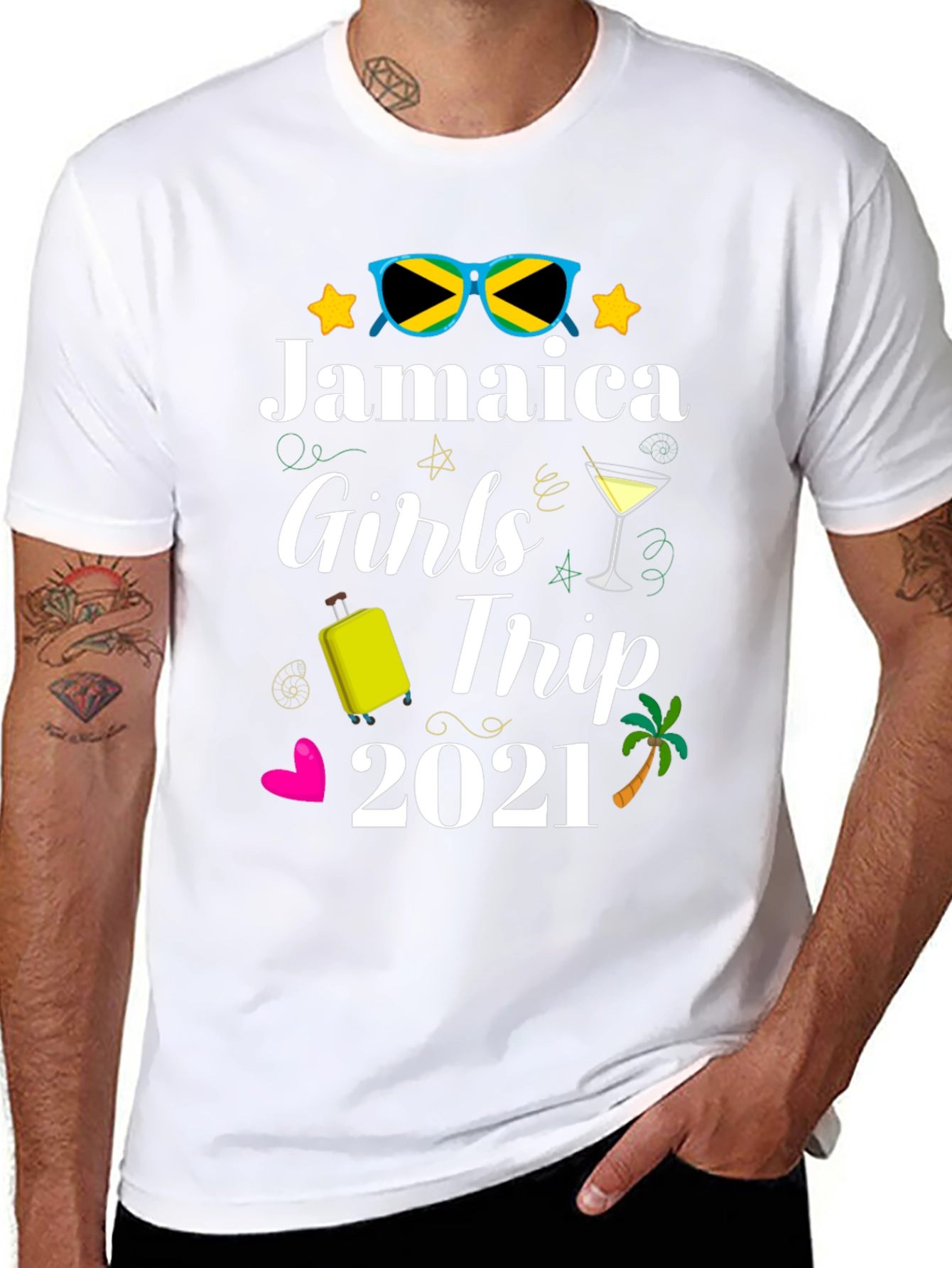 Jamaica Girls Trip 2021 T-Shirt