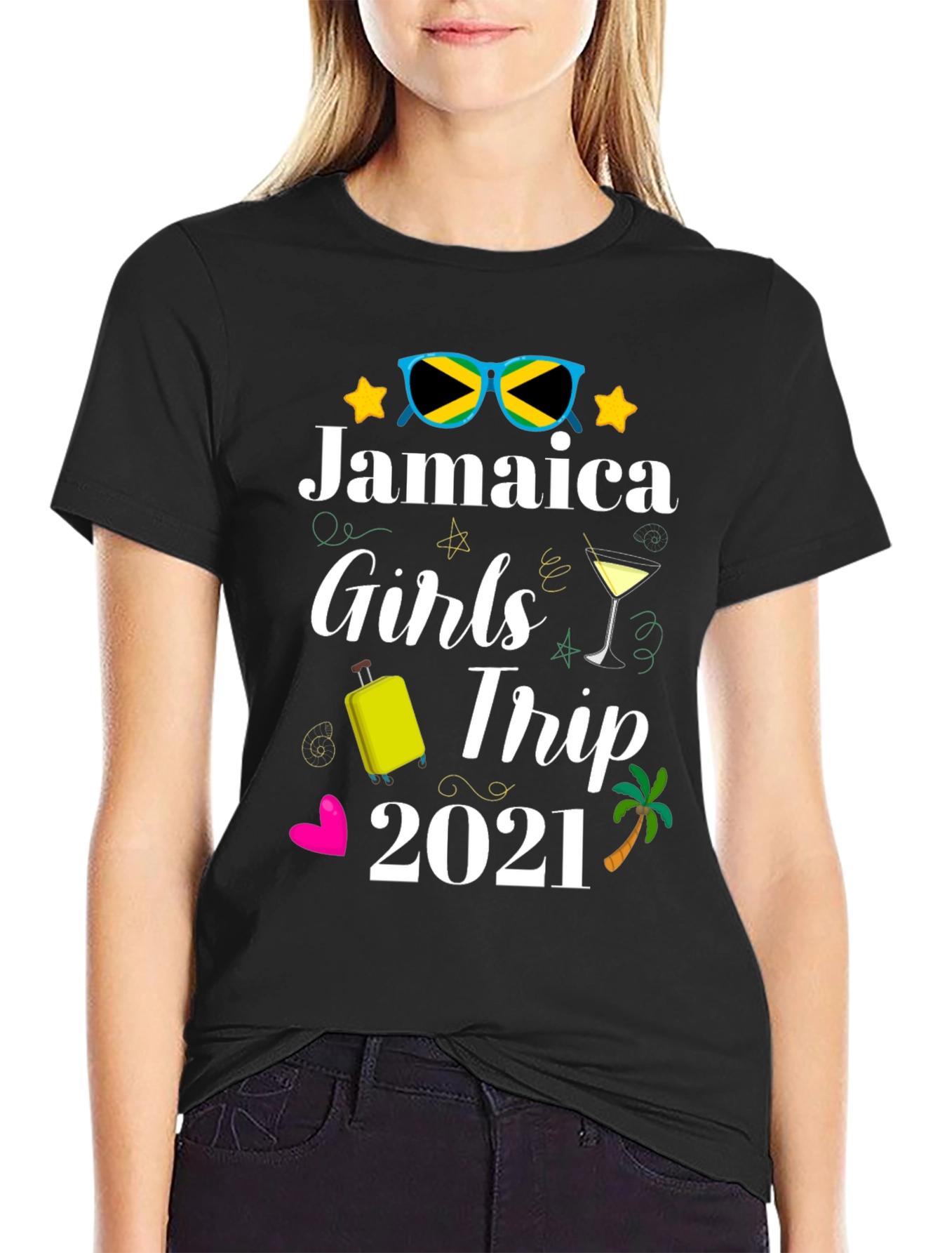 Jamaica Girls Trip 2021 T-Shirt
