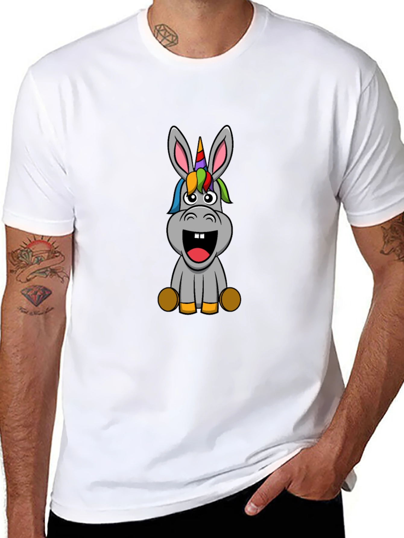 Unicorn Donkey Graphic Tee