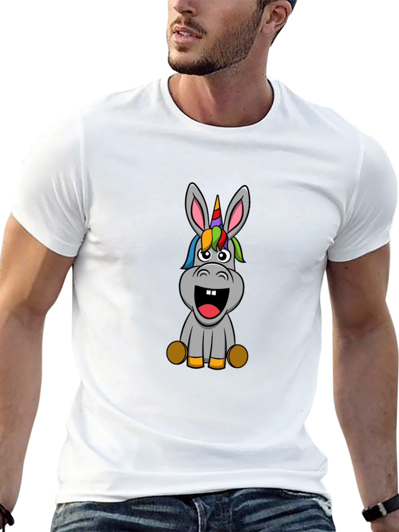 Unicorn Donkey Graphic Tee