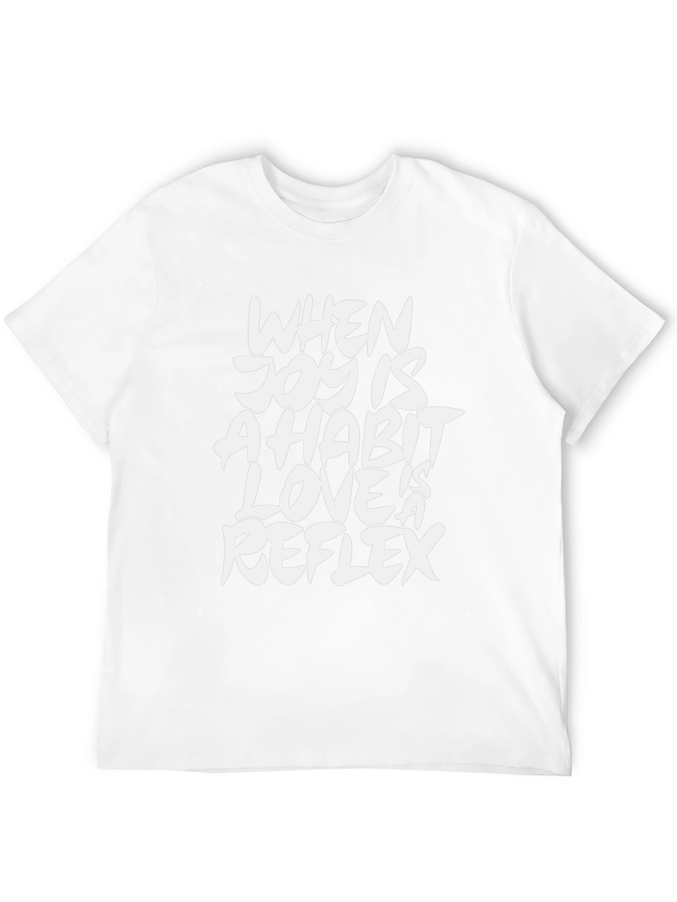 Joy is a Habit Graphic Tee - Black