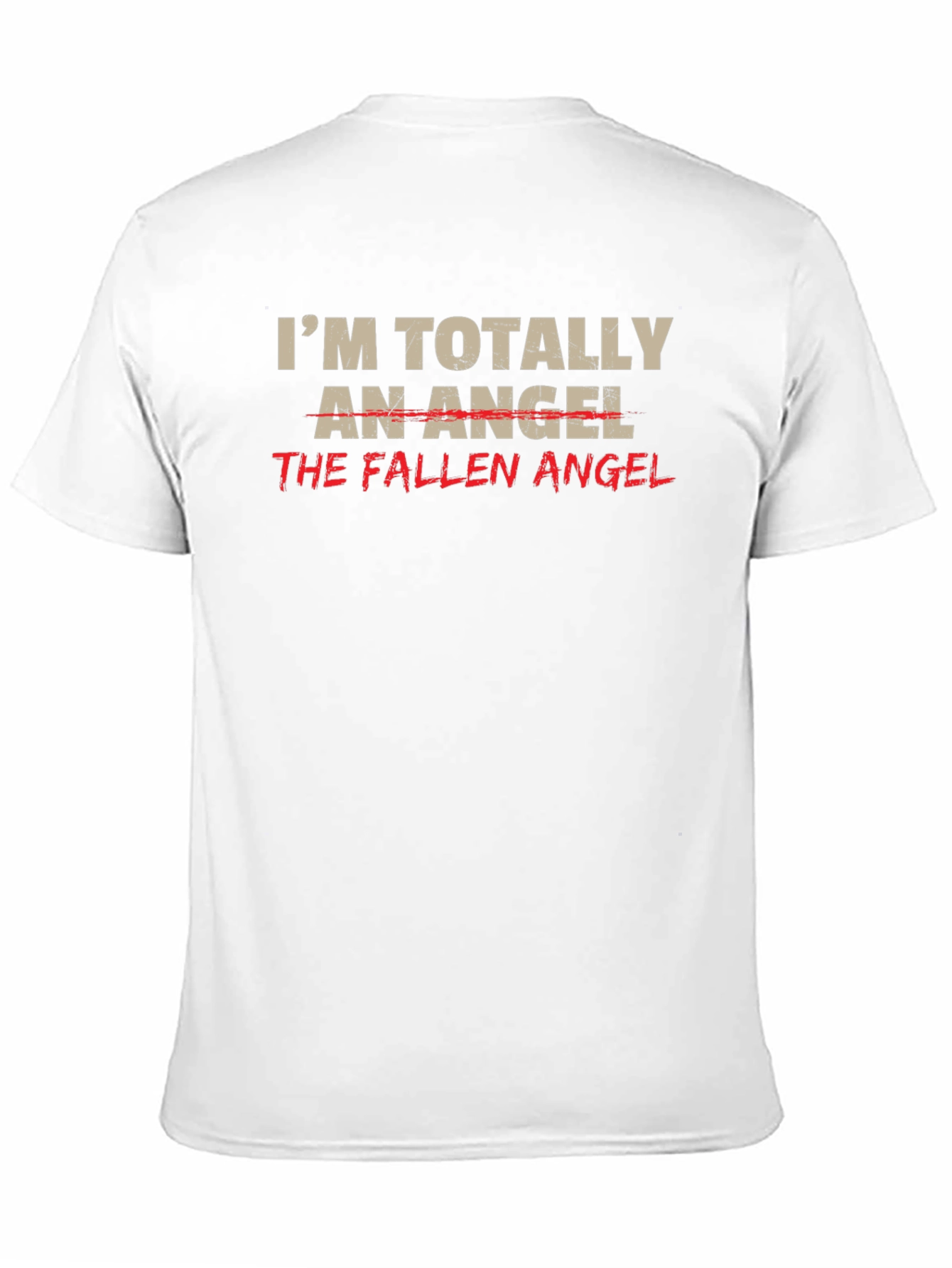 Fallen Angel Graphic T-Shirt - Black Humor Tee