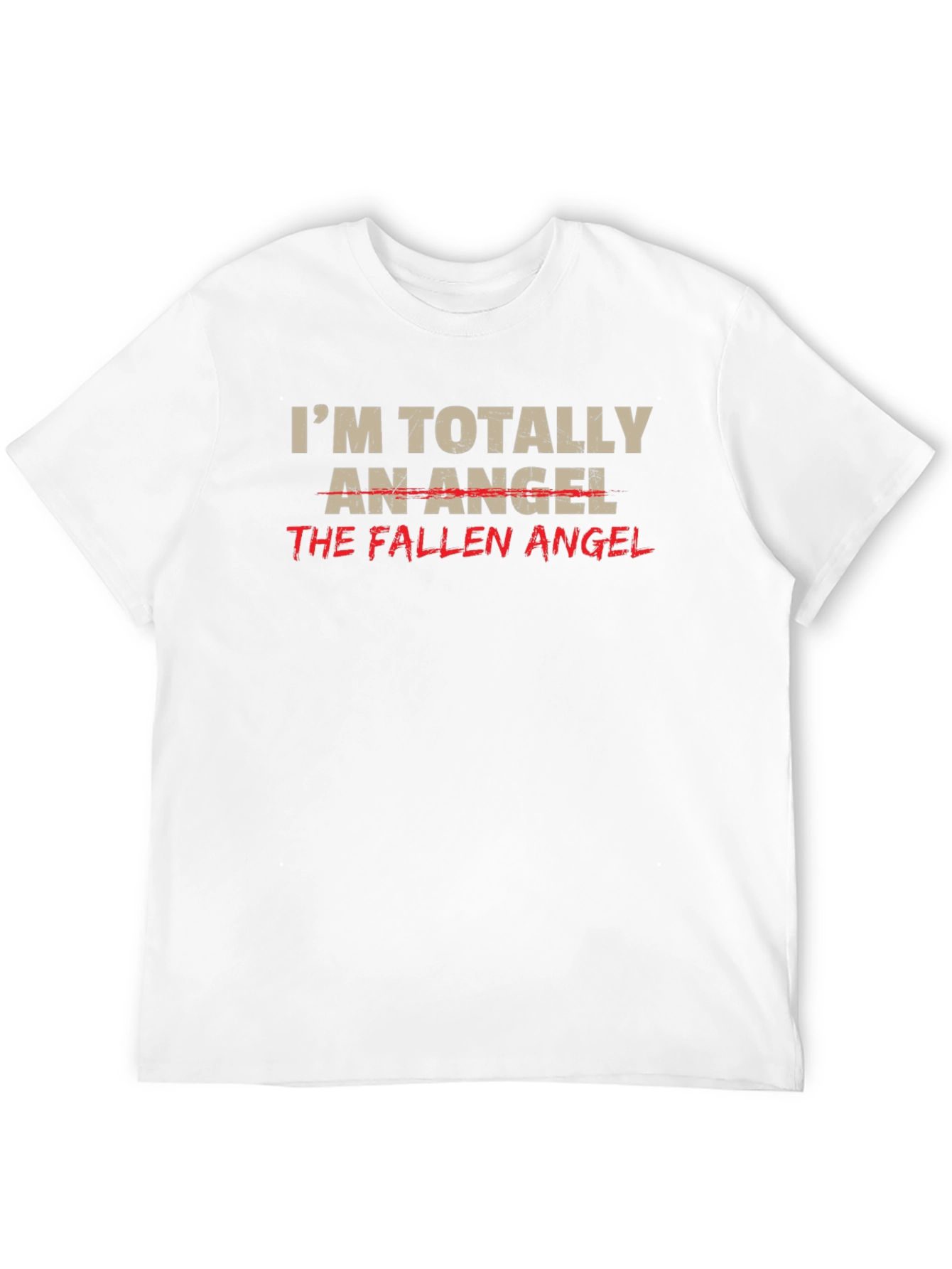 Fallen Angel Graphic T-Shirt - Black Humor Tee