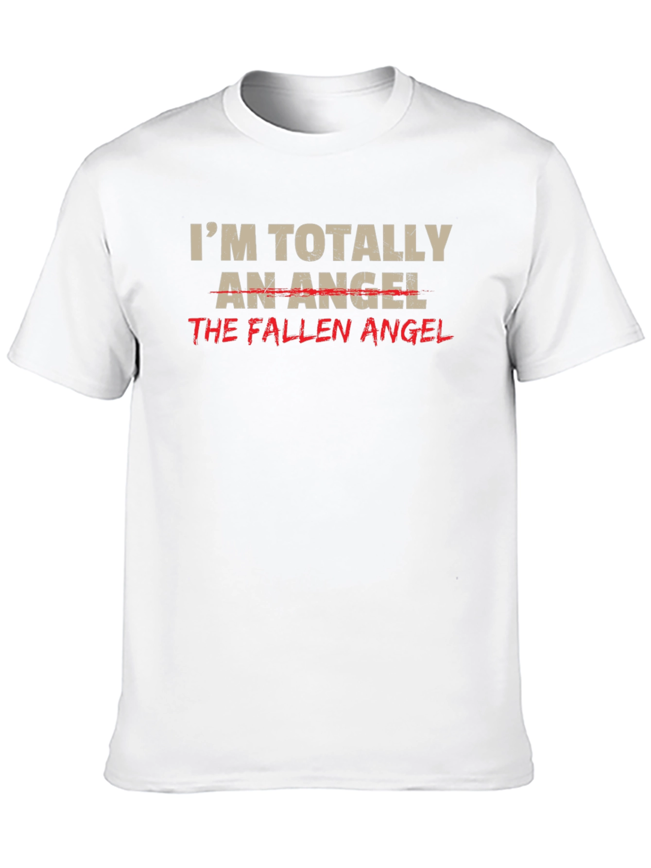 Fallen Angel Graphic T-Shirt - Black Humor Tee