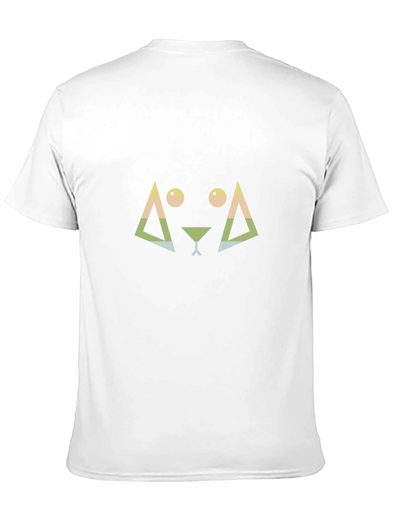 Geometric Animal Graphic Tee - Modern Casual Style