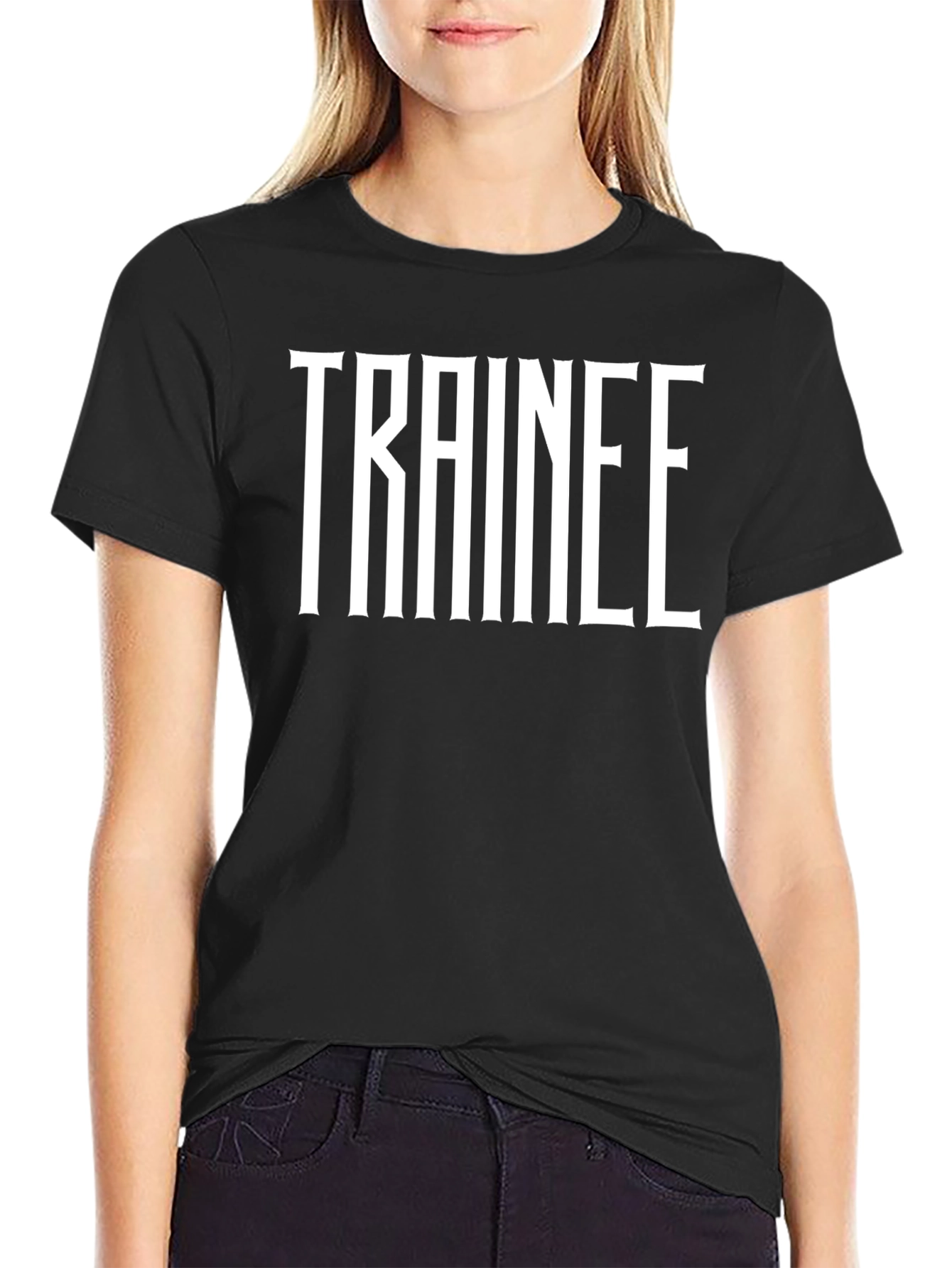 Trainee Graphic Print Crew Neck T-Shirt