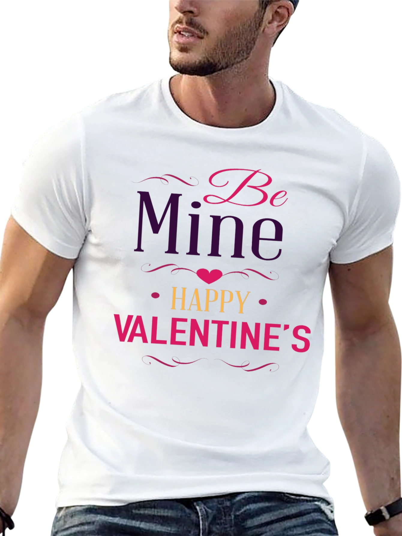 Be Mine Valentines Graphic T-Shirt