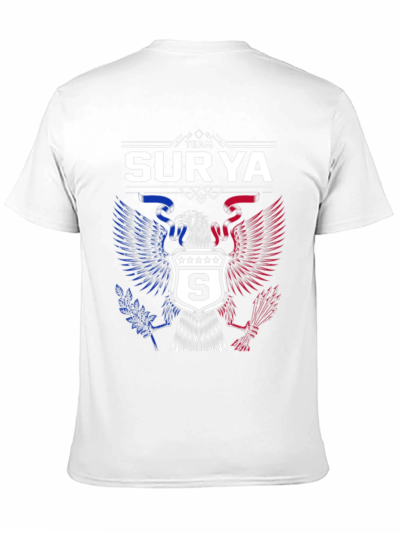 Team Surya Eagle Crest Graphic T-Shirt