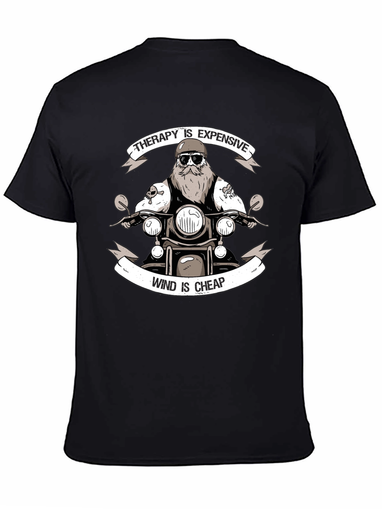 Therapy is Expensive Wind is Cheap Graphic T-Shirt