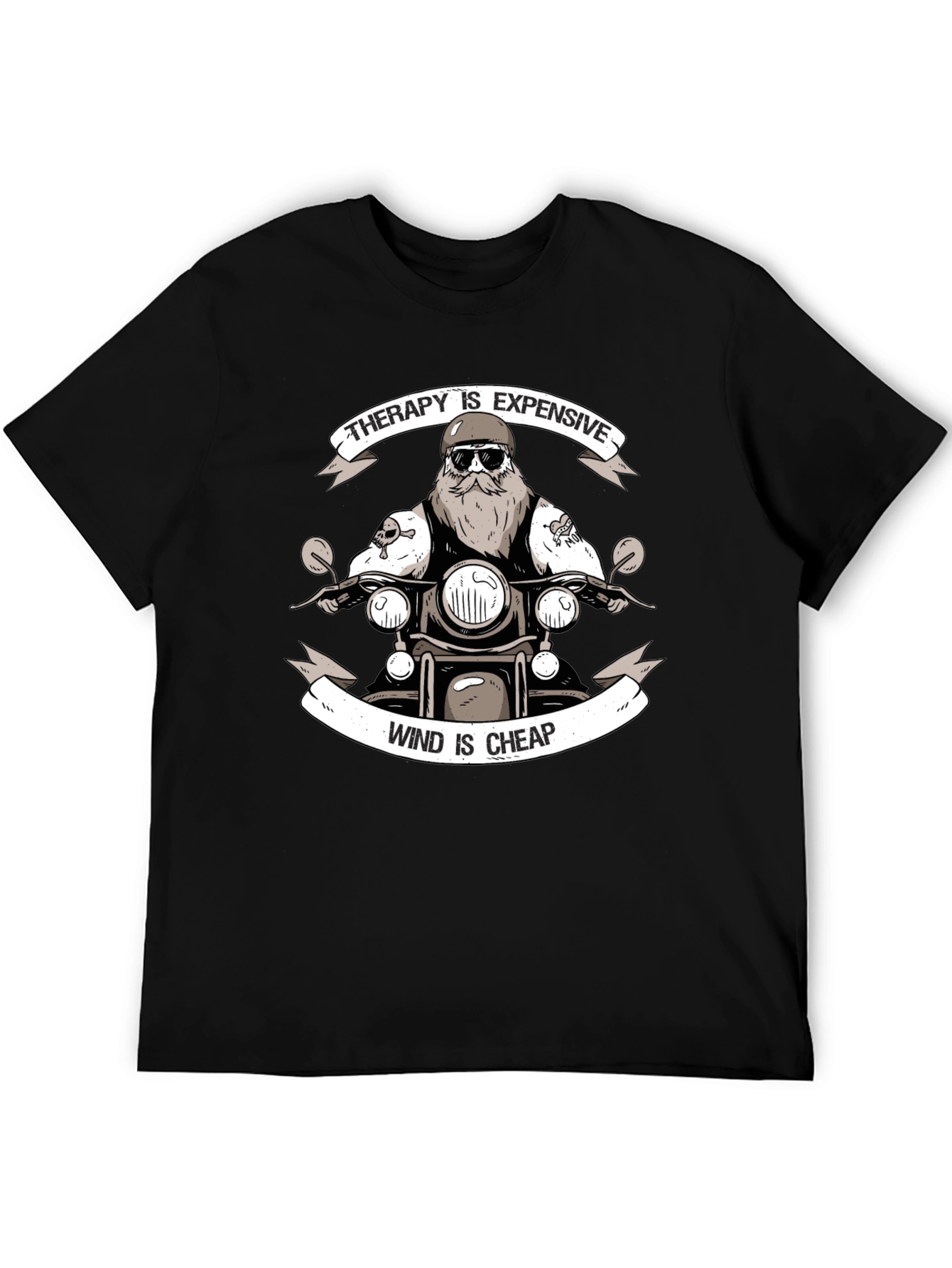 Therapy is Expensive Wind is Cheap Graphic T-Shirt