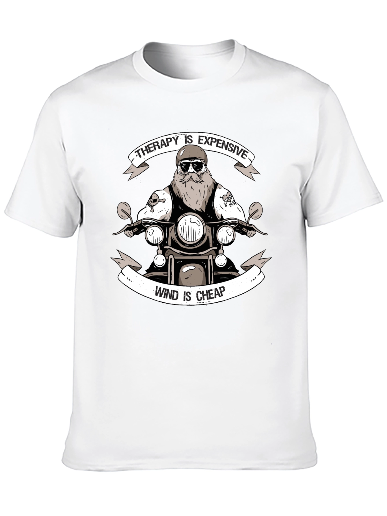 Therapy is Expensive Wind is Cheap Graphic T-Shirt