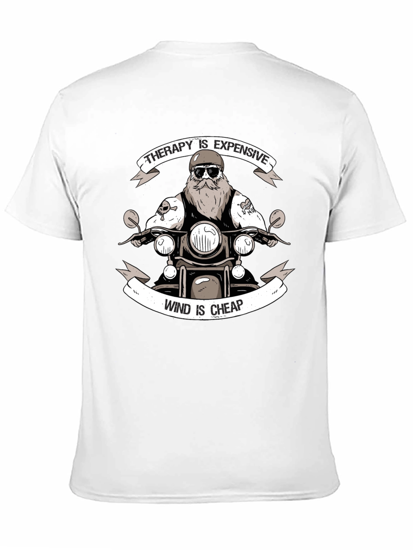 Therapy is Expensive Wind is Cheap Graphic T-Shirt