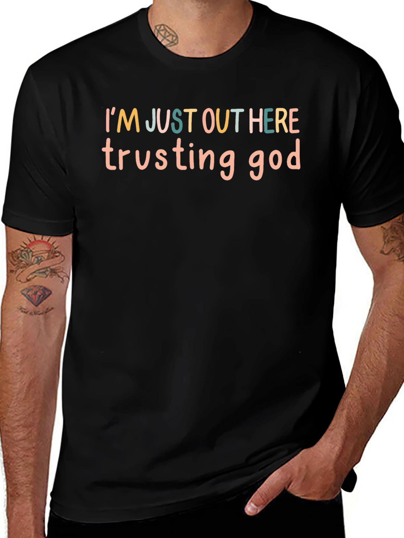 Trusting God Graphic T-Shirt