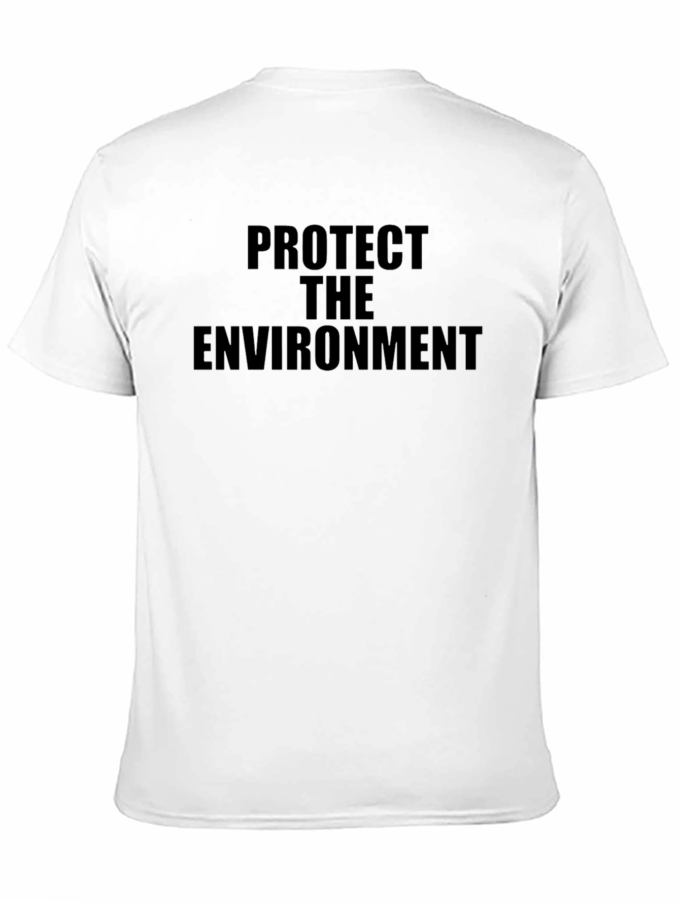 Protect The Environment Black T-Shirt